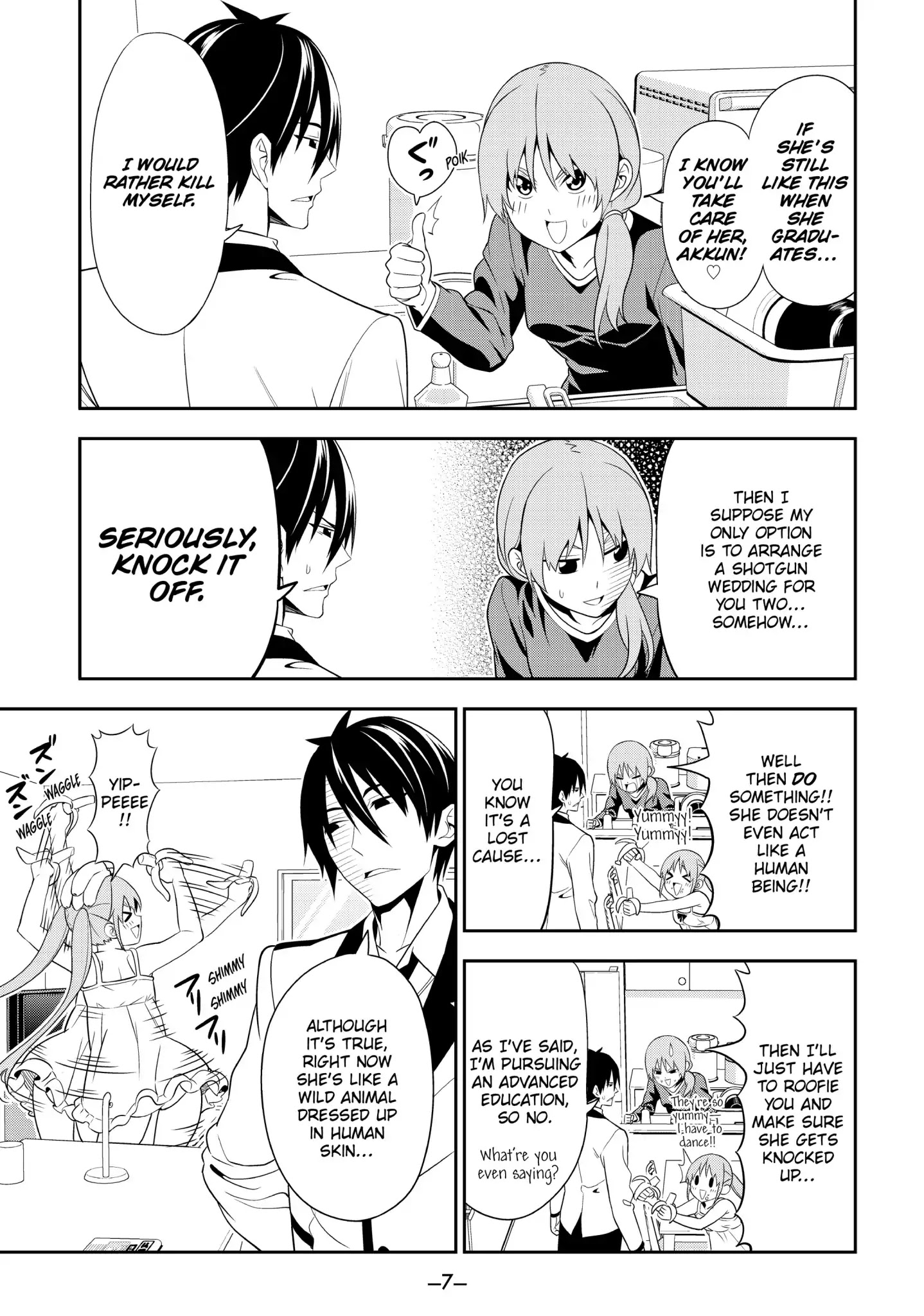 Aho Girl Chapter 98 page 8 - Chapter 98
