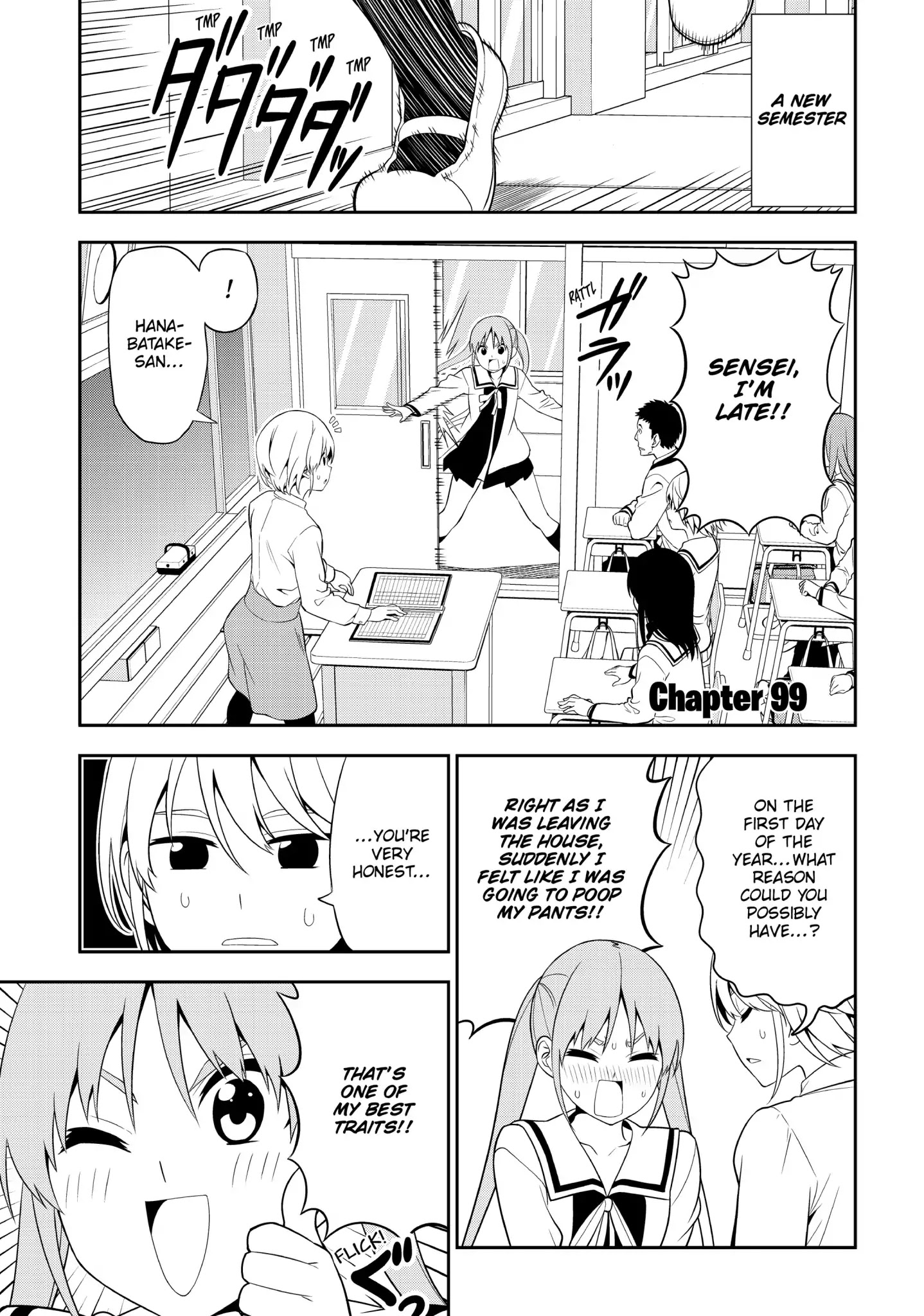 Aho Girl Chapter 99 page 1 - Chapter 99