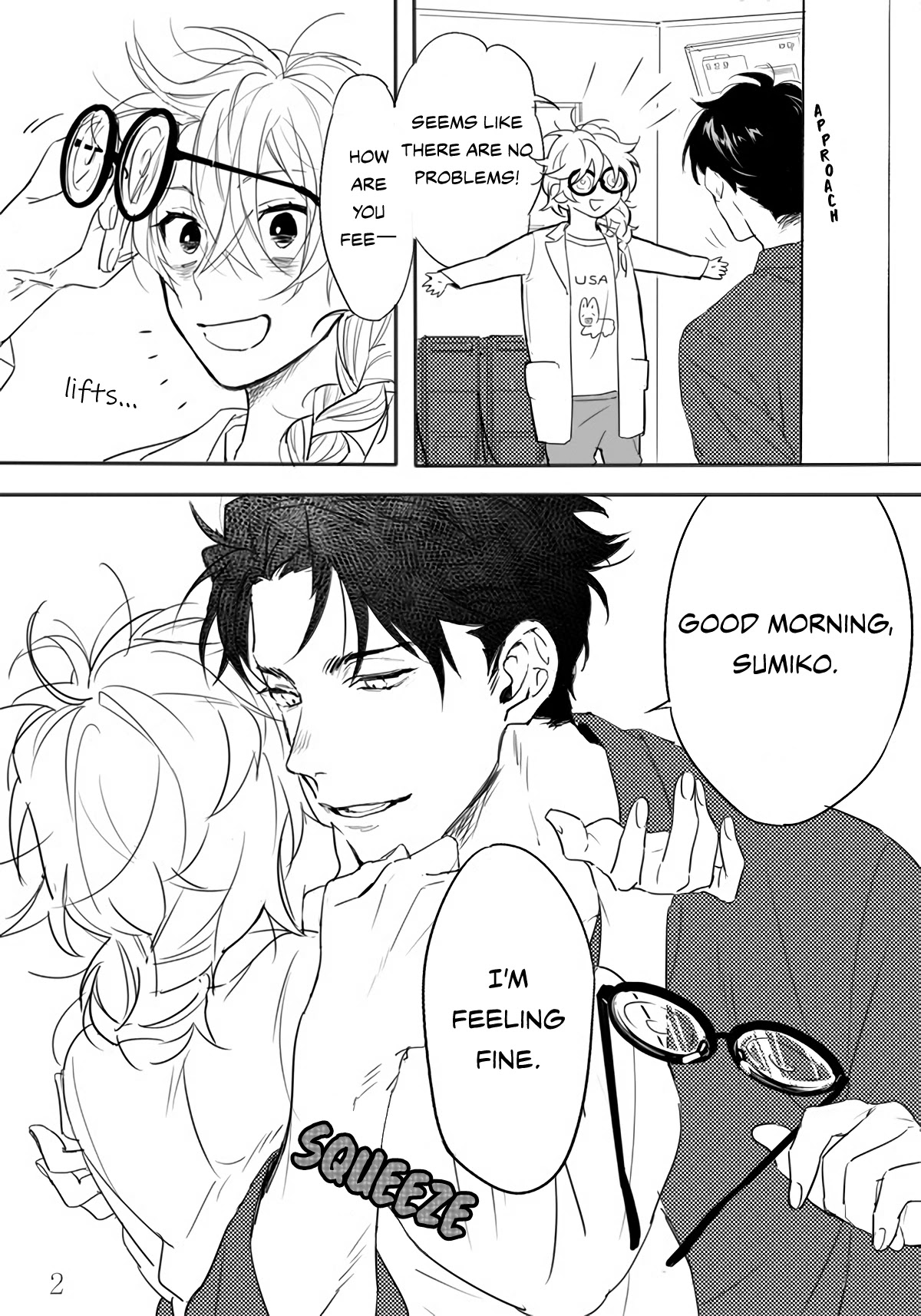 AI boyfriend and Unpopular Doctor Chapter 1 page 3 - Chapter 1