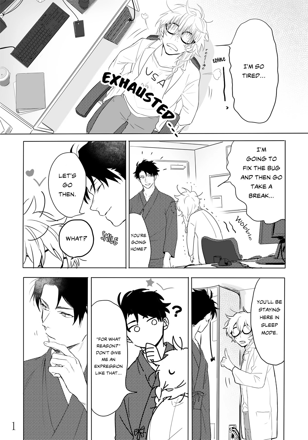 AI boyfriend and Unpopular Doctor Chapter 3 page 2 - Chapter 3