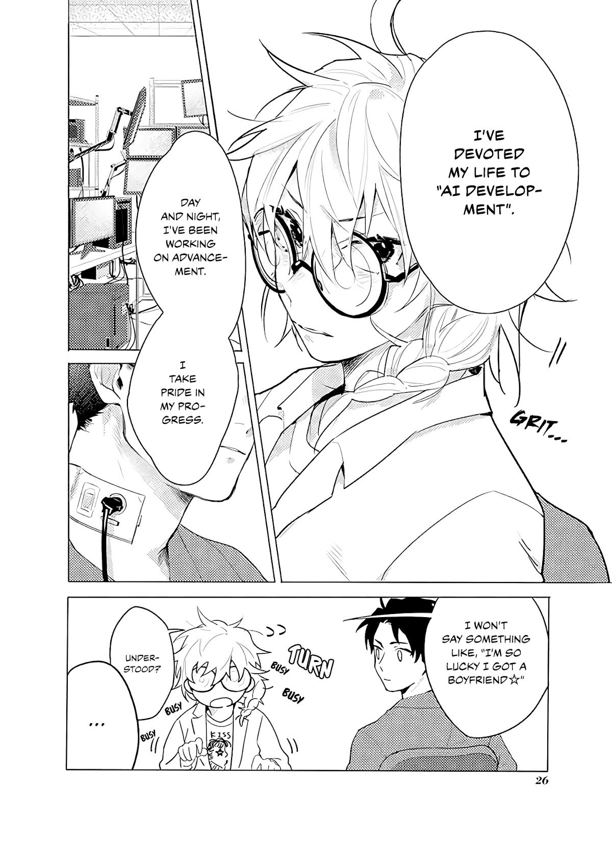 AI boyfriend and Unpopular Doctor Chapter 5 page 4 - Chapter 5