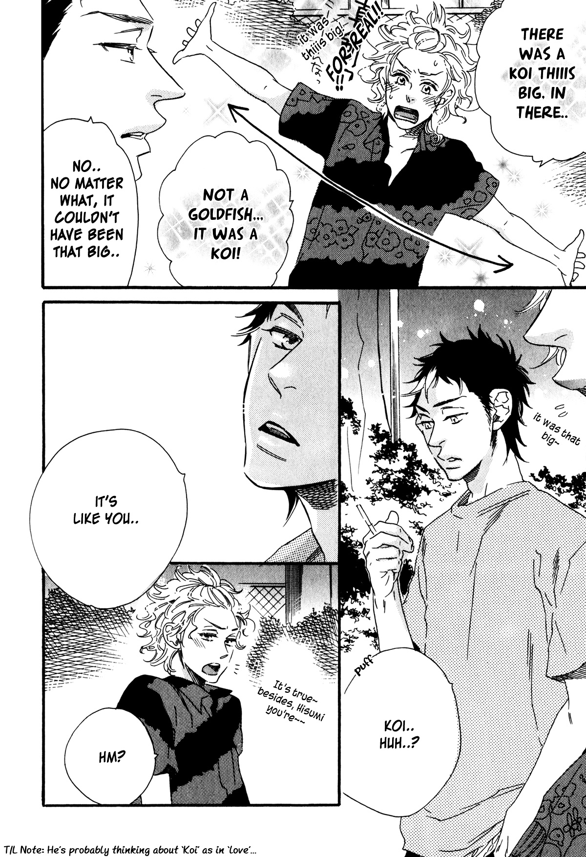 Ai dano Koi dano Chapter 6 page 15 - Chapter 6 : Love and Goldfish [End]