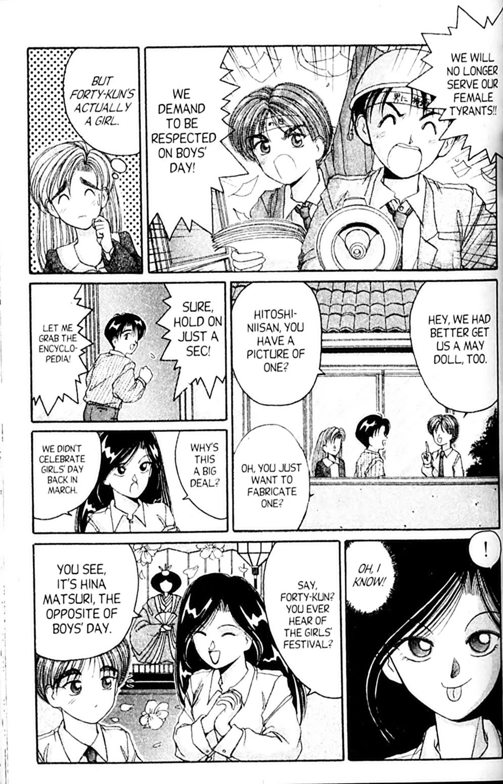 Ai Ga Tomaranai! Chapter 28 page 5 - Chapter 28: Boy's Day or Girl's Day?