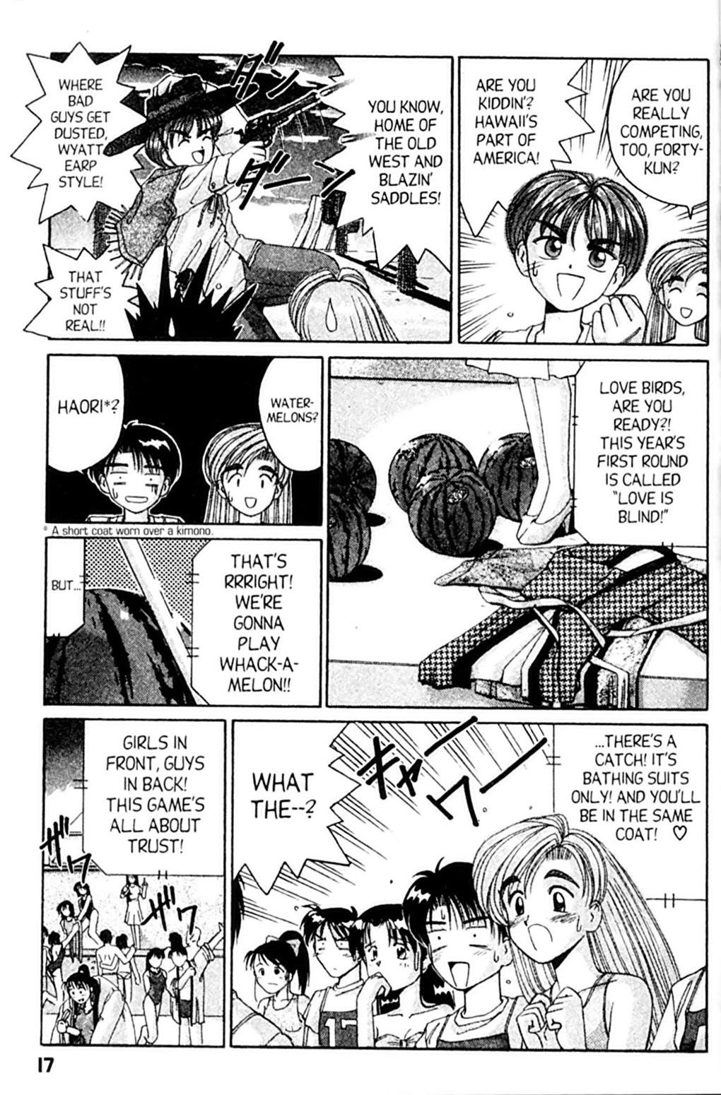 Ai Ga Tomaranai! Chapter 31.5 page 17 - Chapter 31.5: Inevitable Ocean Route to Hawaii!