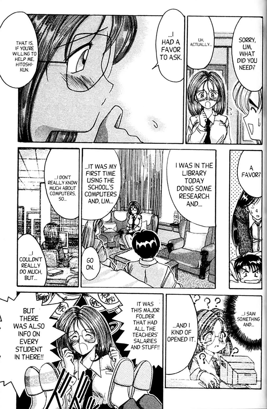 Ai Ga Tomaranai! Chapter 33 page 7 - Chapter 33: Hurting Her Little Heart