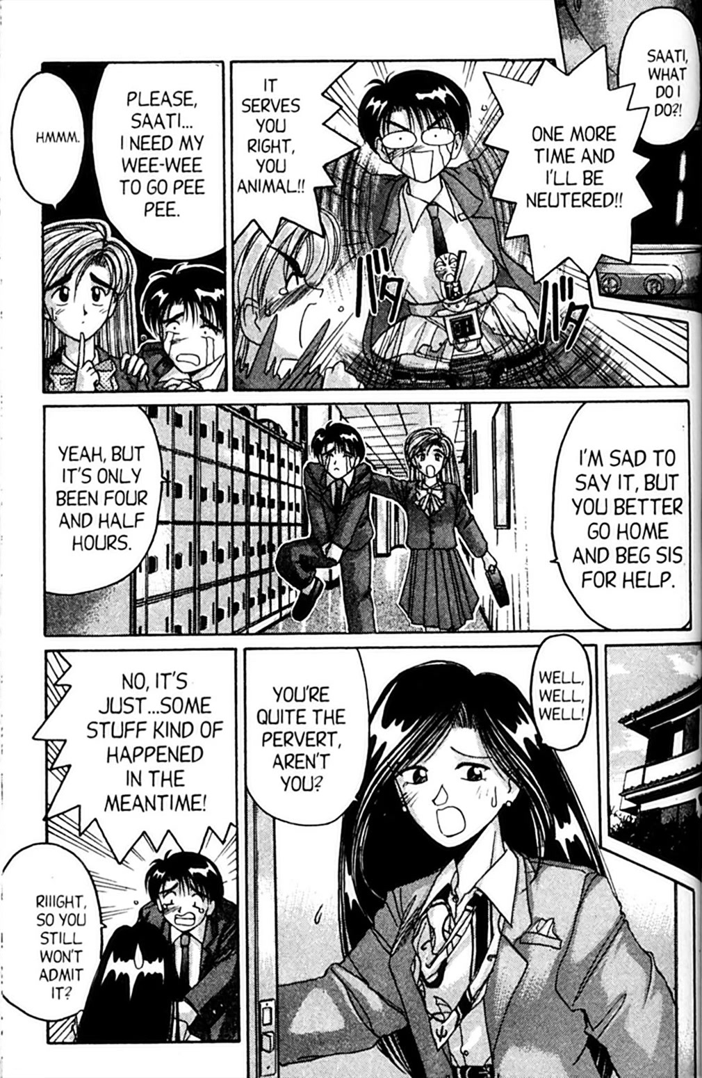 Ai Ga Tomaranai! Chapter 35 page 23 - Chapter 35: Class is in Session!!