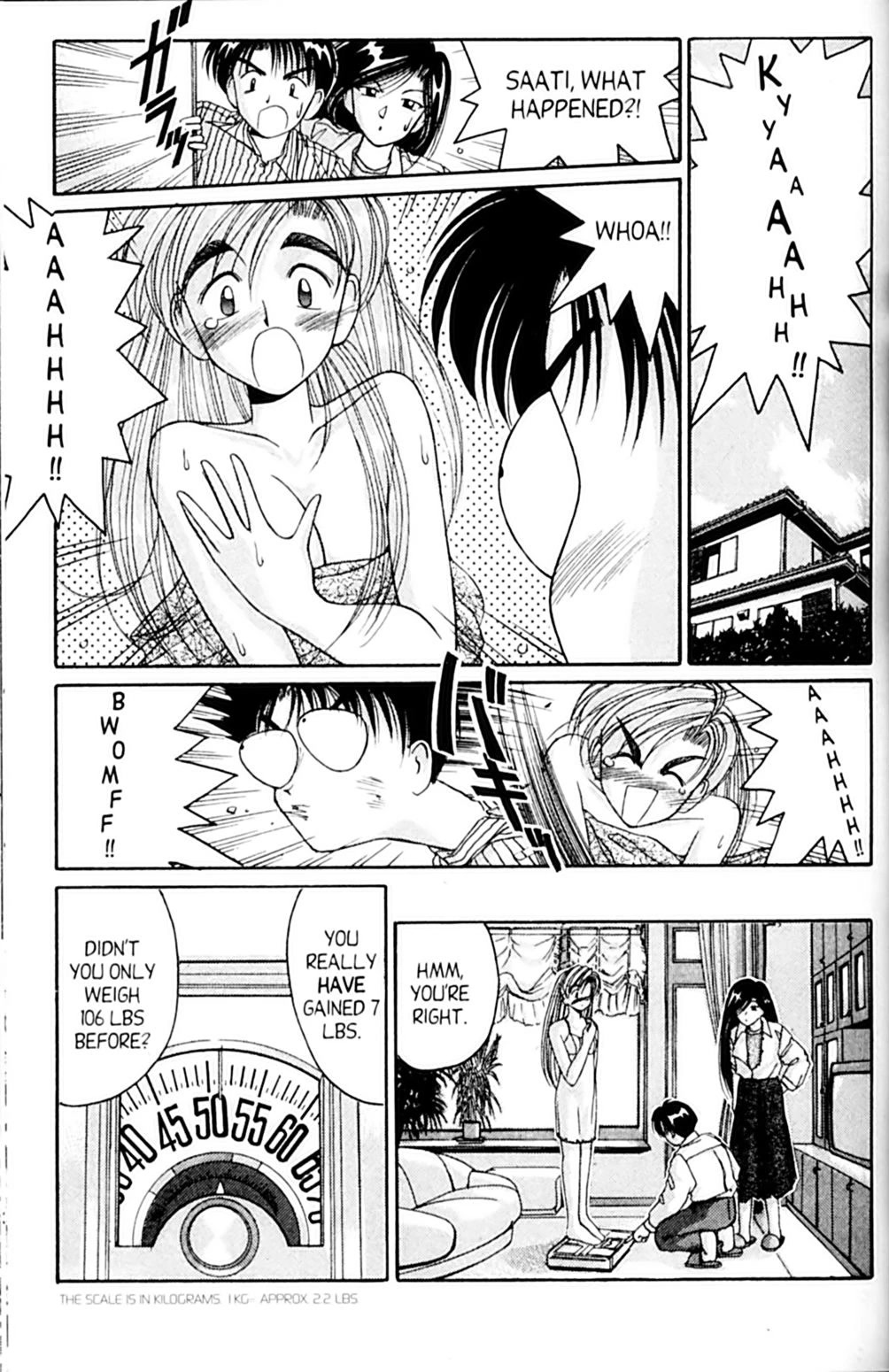 Ai Ga Tomaranai! Chapter 40.5 page 3 - Chapter 40.5: Four Lbs Short!!