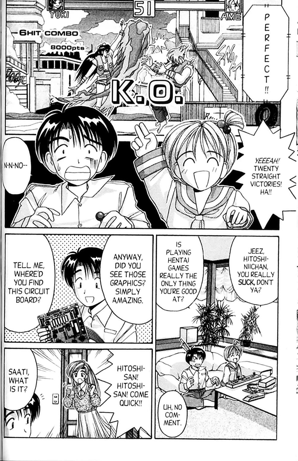 Ai Ga Tomaranai! Chapter 41 page 2 - Chapter 41: How to Become a World Martial Arts Champion!!