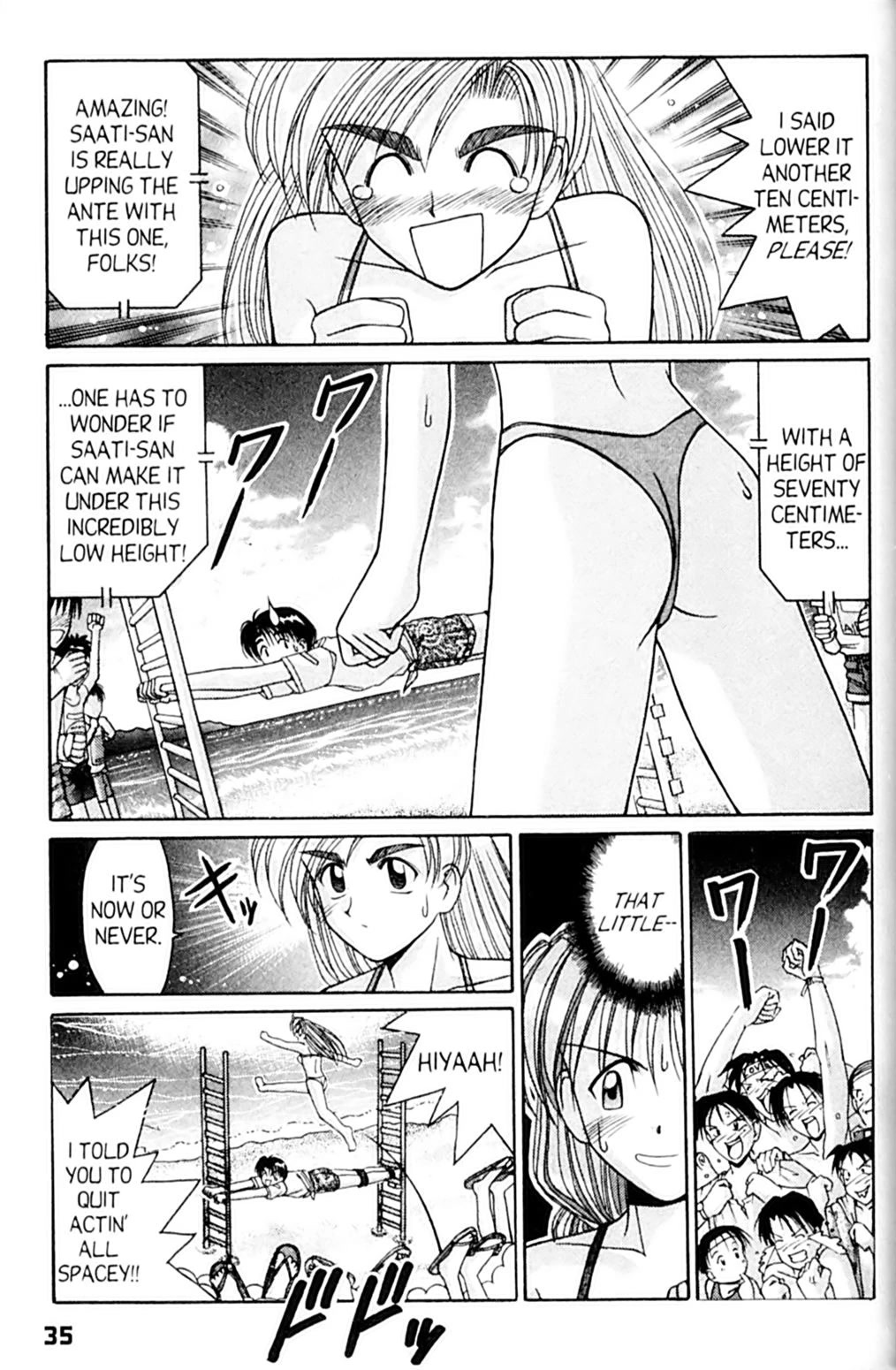 Ai Ga Tomaranai! Chapter 44 page 37 - Chapter 44: Who Wants to be a Beach Queen?