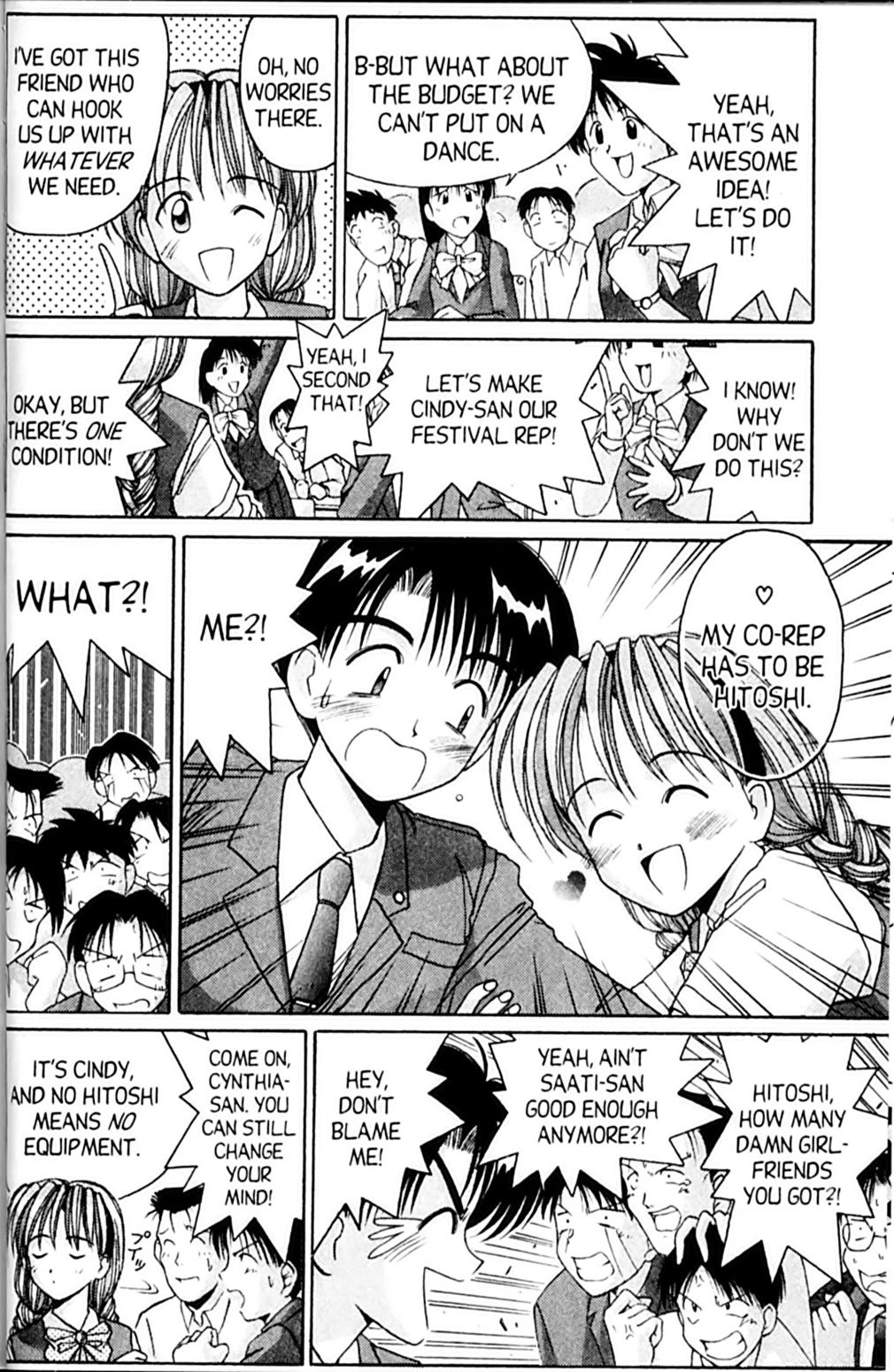 Ai Ga Tomaranai! Chapter 45 page 10 - Chapter 45: The Wheel of Temptation