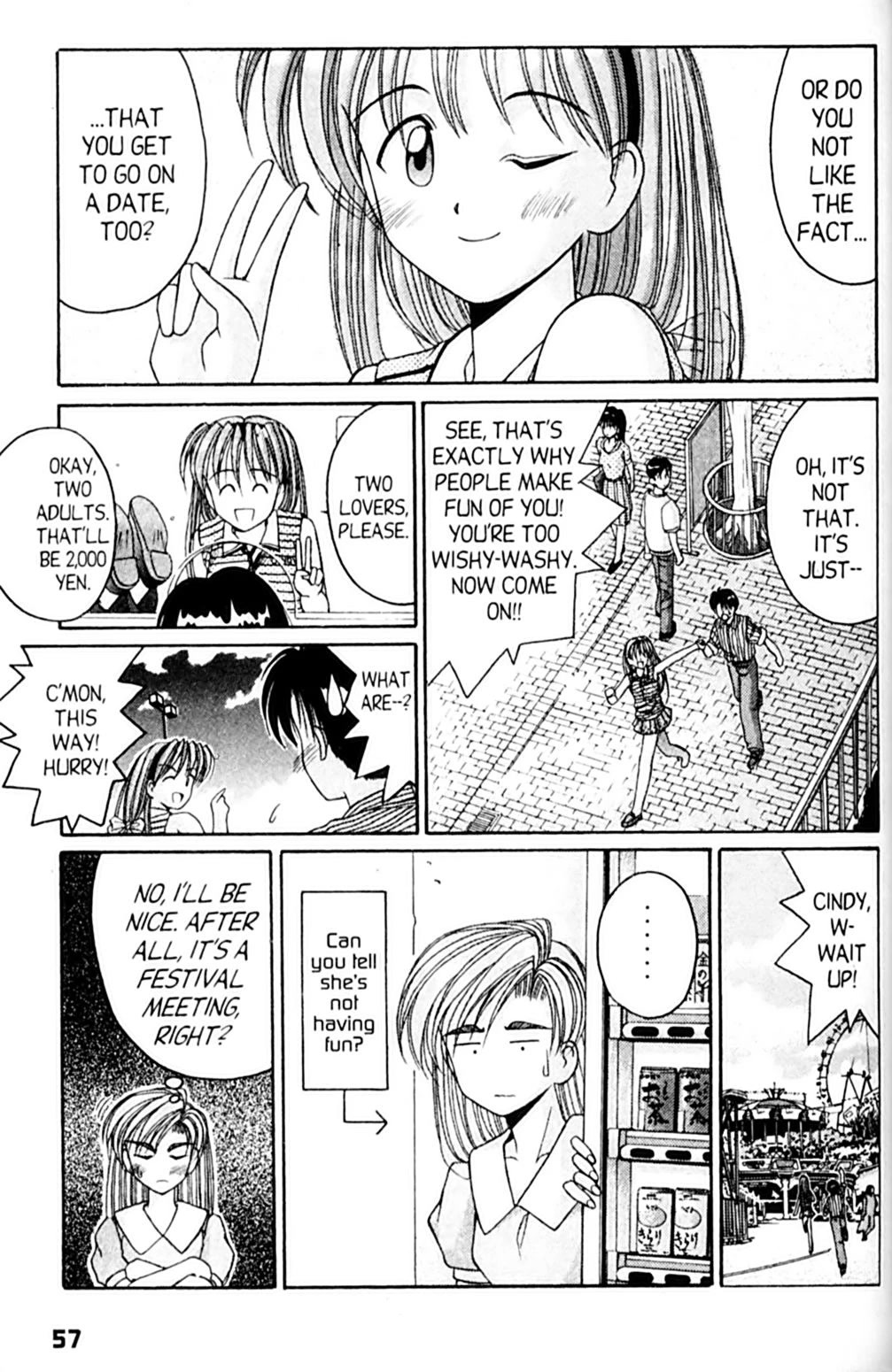 Ai Ga Tomaranai! Chapter 45 page 15 - Chapter 45: The Wheel of Temptation
