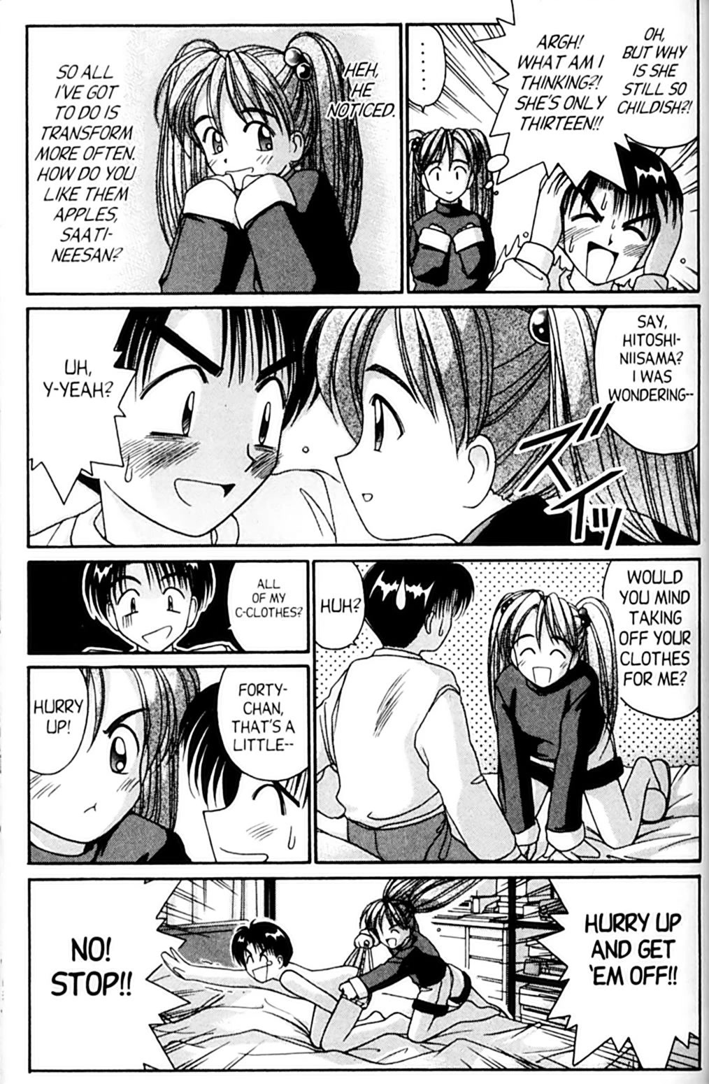 Ai Ga Tomaranai! Chapter 50 page 10 - Chapter 50: Forty's Feelings