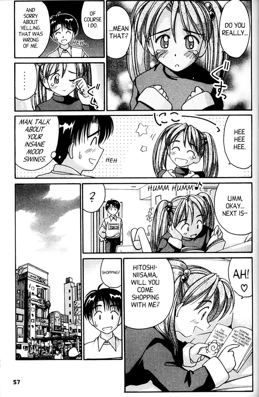 Ai Ga Tomaranai! Chapter 50 page 14 - Chapter 50: Forty's Feelings
