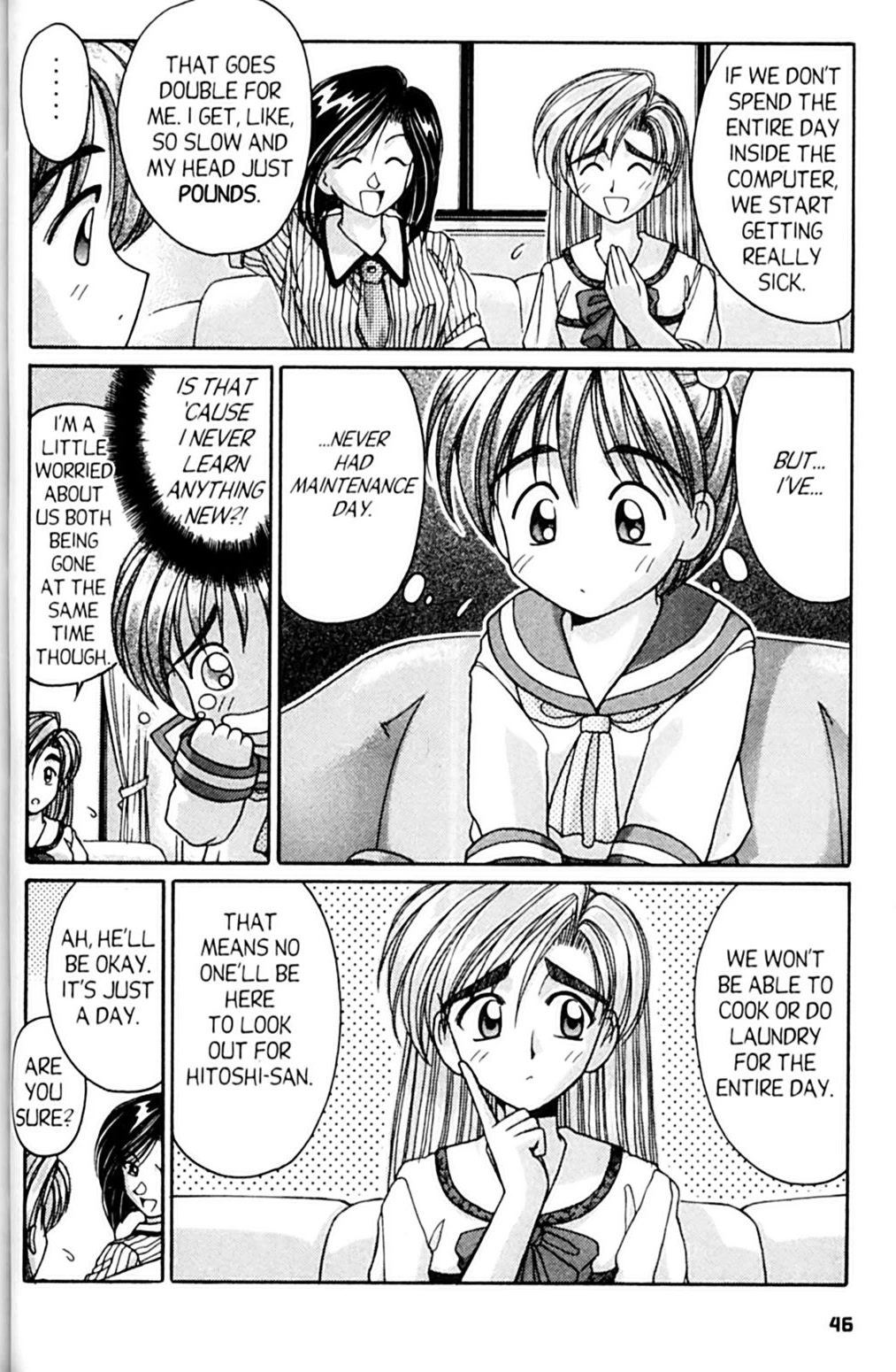 Ai Ga Tomaranai! Chapter 50 page 3 - Chapter 50: Forty's Feelings