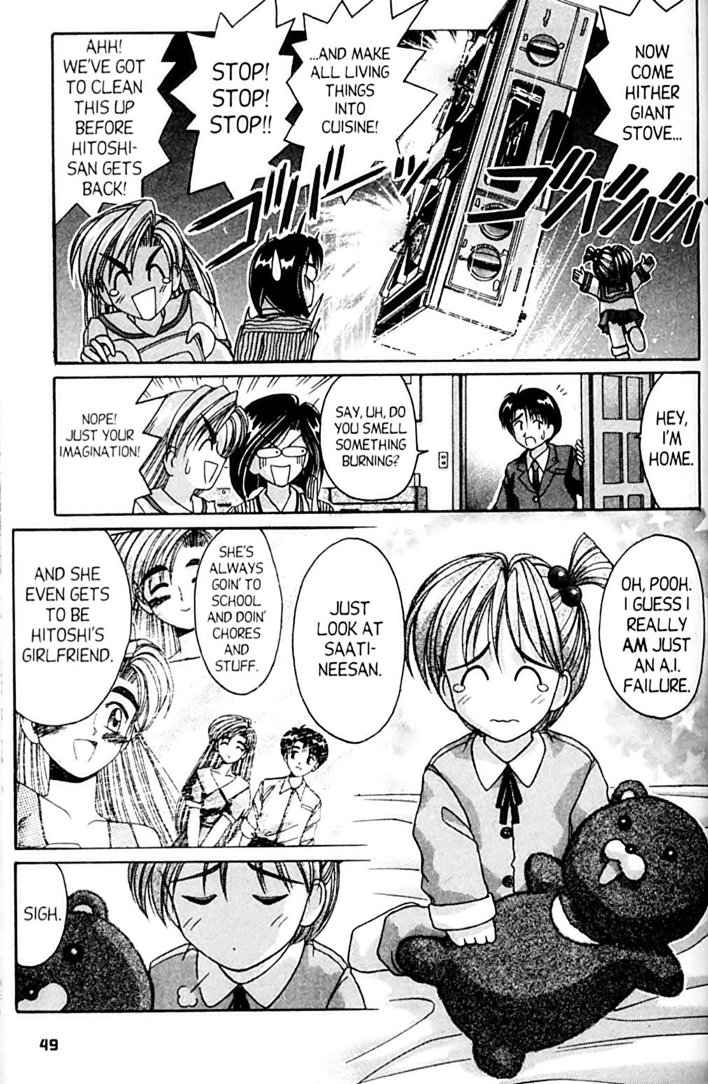 Ai Ga Tomaranai! Chapter 50 page 6 - Chapter 50: Forty's Feelings