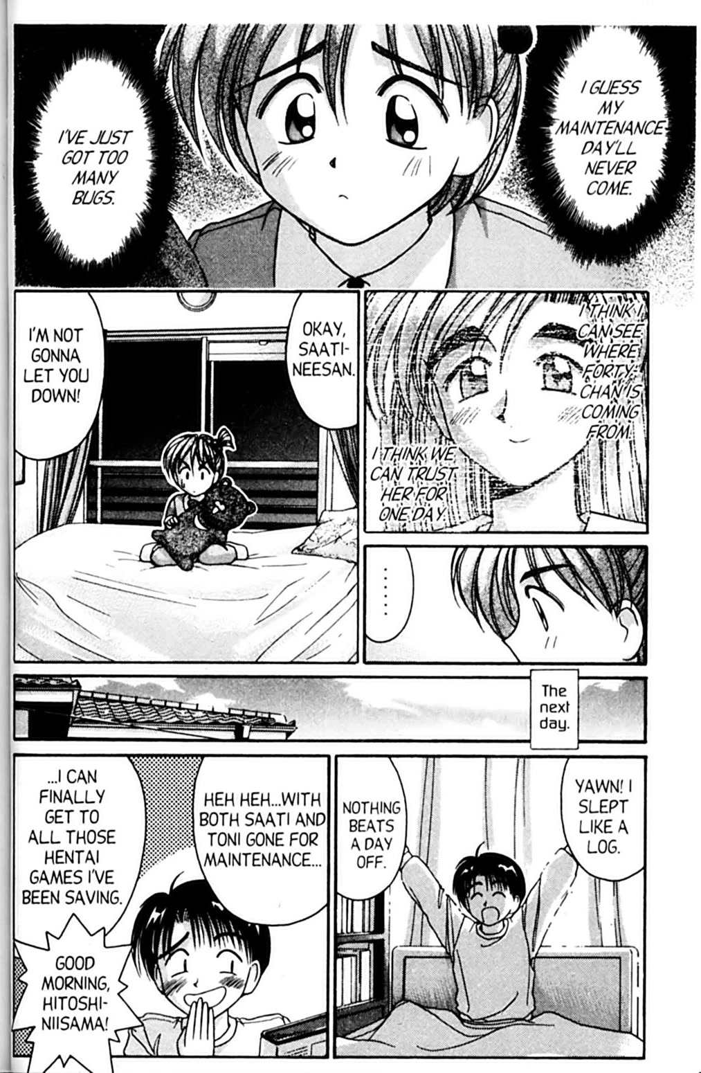 Ai Ga Tomaranai! Chapter 50 page 7 - Chapter 50: Forty's Feelings
