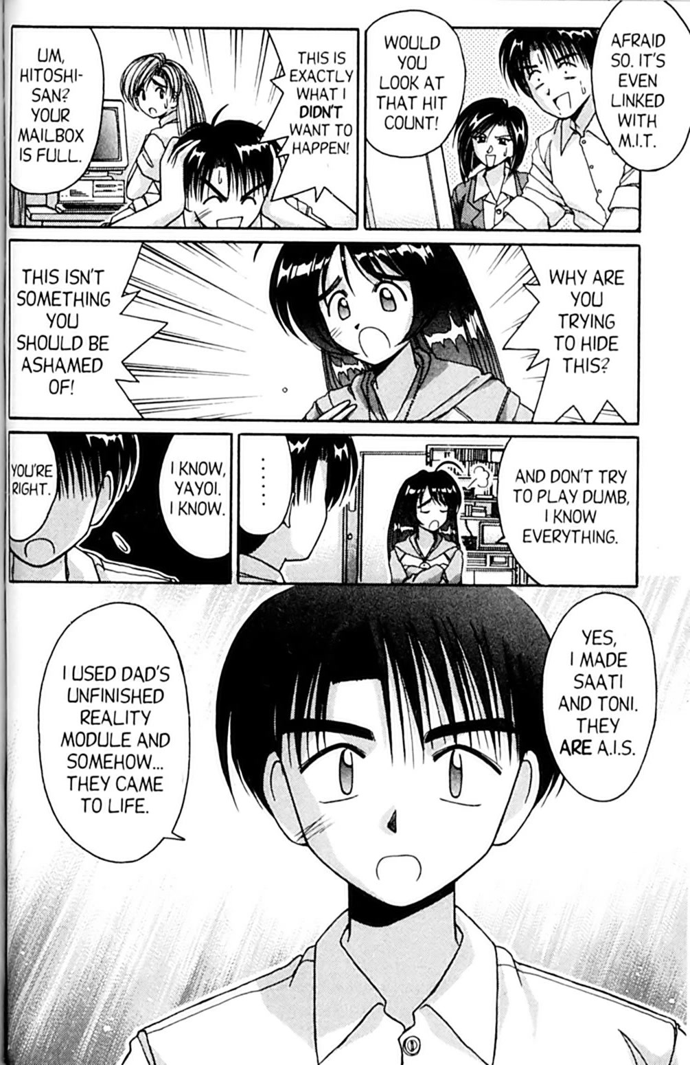 Ai Ga Tomaranai! Chapter 53 page 5 - Chapter 53: Reality Transformation Panic