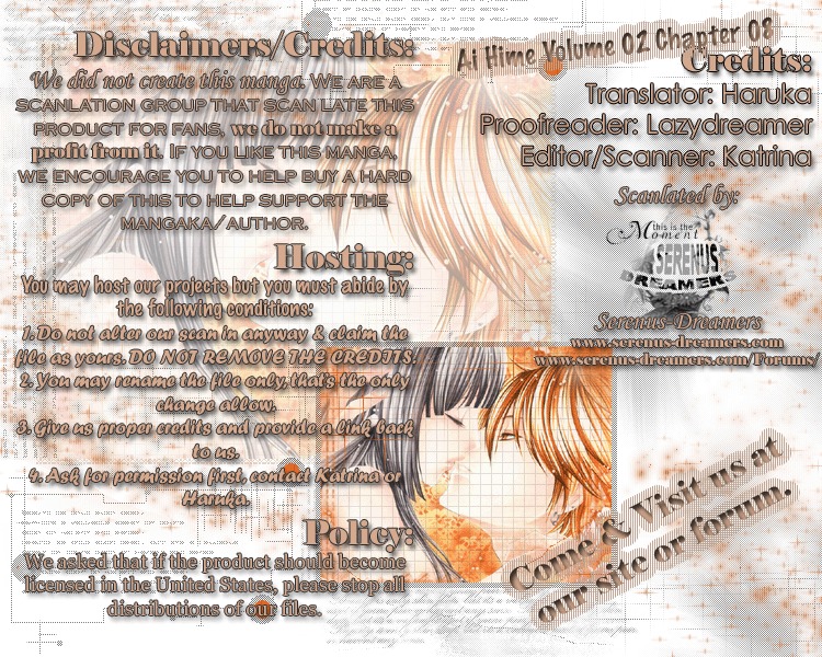 Ai Hime - Ai to Himegoto Chapter 8 page 37 - Chapter 8