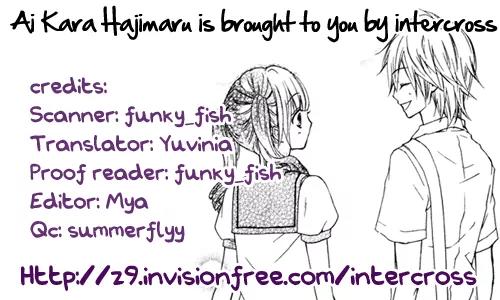 Ai Kara Hajimaru Chapter 3.6 page 56 - Chapter 3.6
