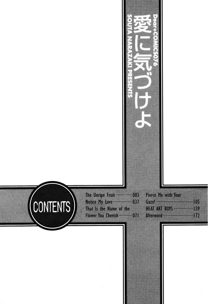 Ai ni Kizukeyo Chapter 1 page 7 - Chapter 1 : The Unripe Fruit