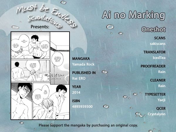 Ai no Marking Chapter 0 page 1 - Chapter 0 : Oneshot