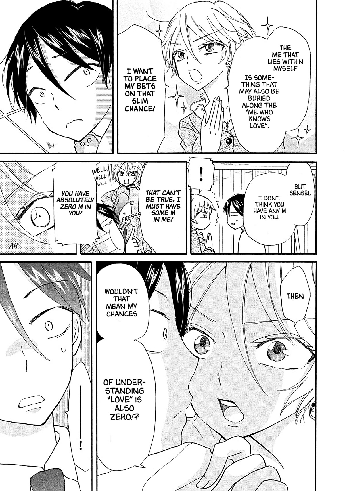 Ai-Sensei wa Wakaranai Chapter 11 page 3 - Chapter 11: I Don't Understand Sensei's M Side