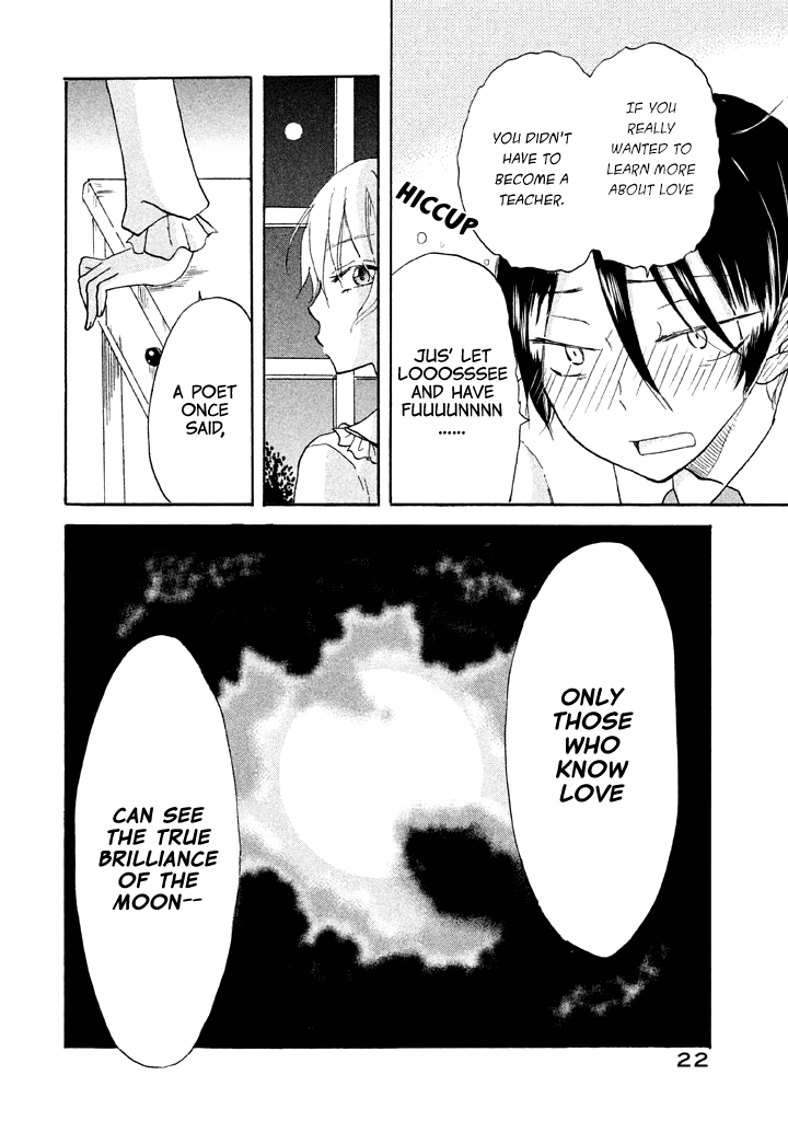Ai-Sensei wa Wakaranai Chapter 7 page 22 - Chapter 7: I Don't Know Who To Kiss