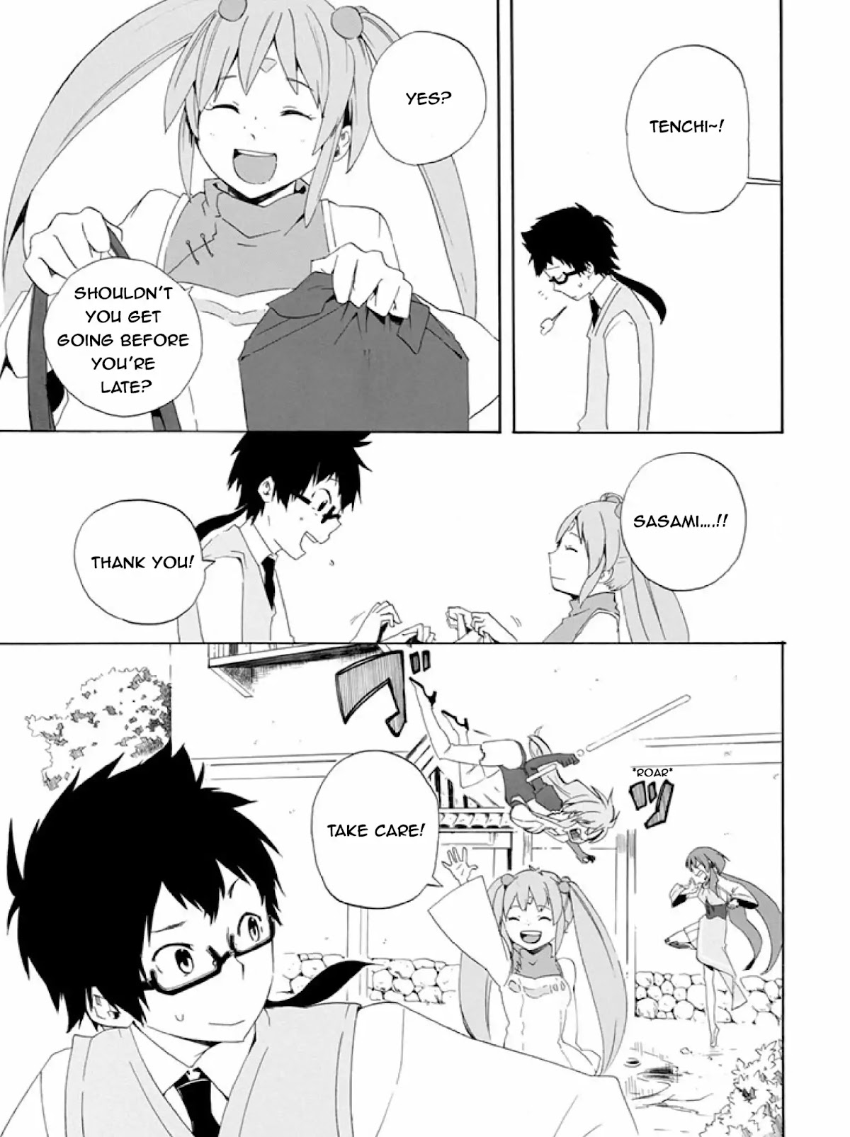 Ai Tenchi Muyo! Chapter 1 page 21 - Chapter 1: Tenchi's Arrival