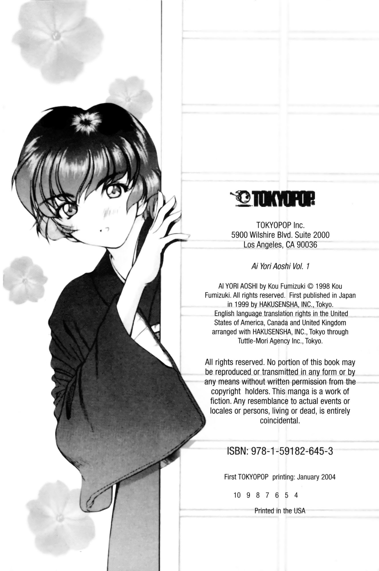 Ai Yori Aoshi Chapter 1 page 5 - Chapter 1: Enishi : Connection