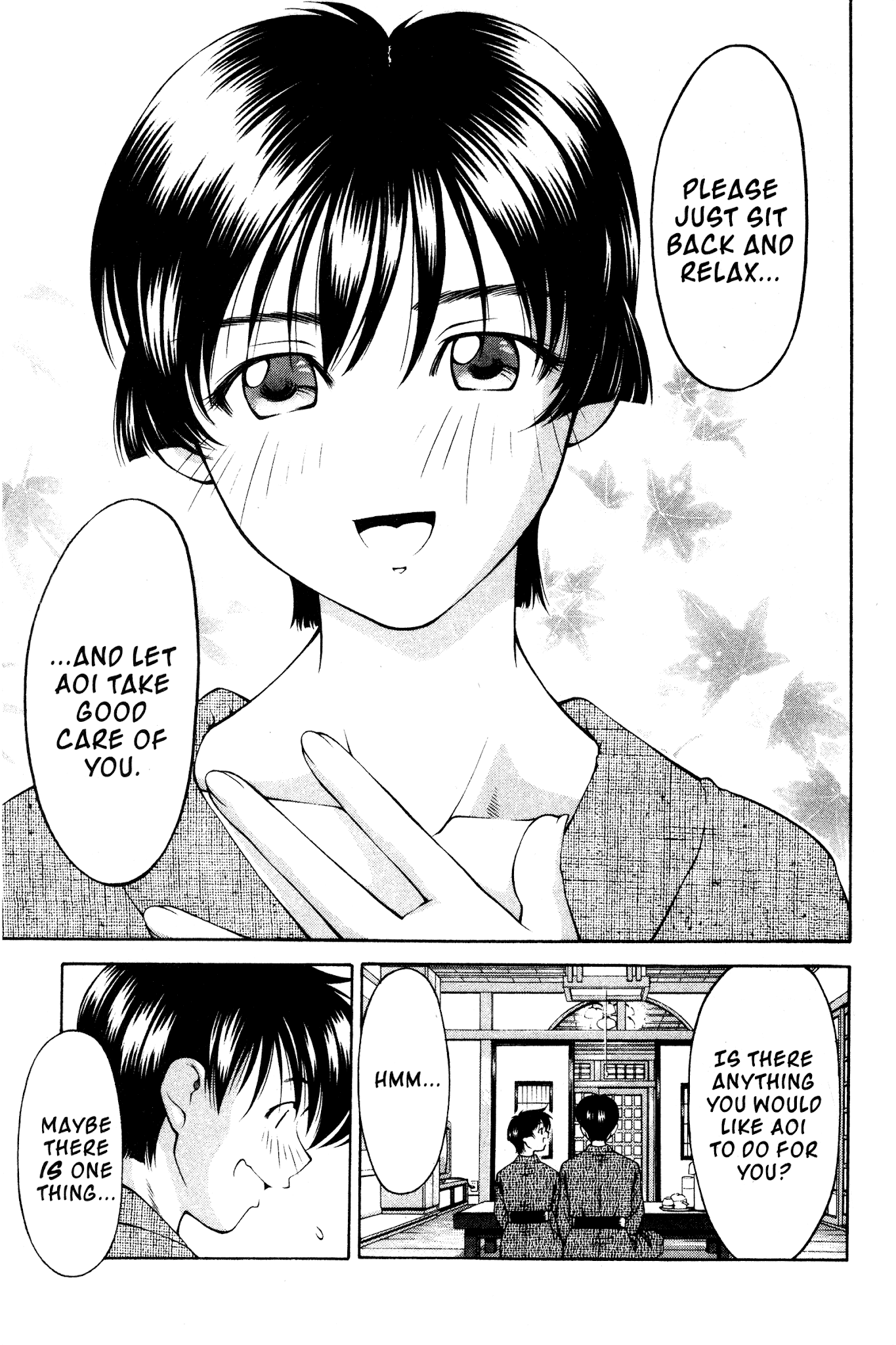 Ai Yori Aoshi Chapter 105 page 11 - Chapter 105: Hitou - Secret Hot Spring