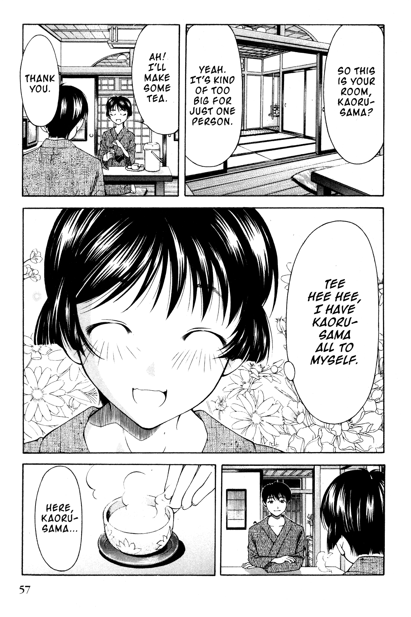 Ai Yori Aoshi Chapter 105 page 9 - Chapter 105: Hitou - Secret Hot Spring
