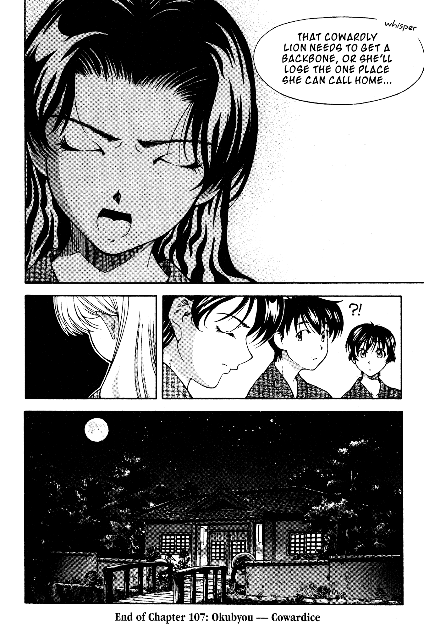 Ai Yori Aoshi Chapter 107 page 21 - Chapter 107: Okubyou - Cowardice
