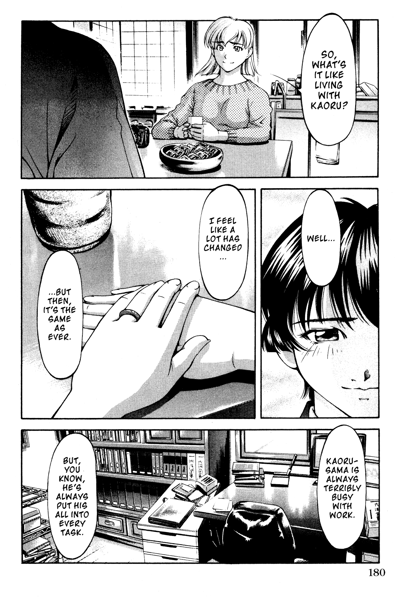 Ai Yori Aoshi Chapter 141 page 21 - Chapter 141: Ranjou - True Blue [END]