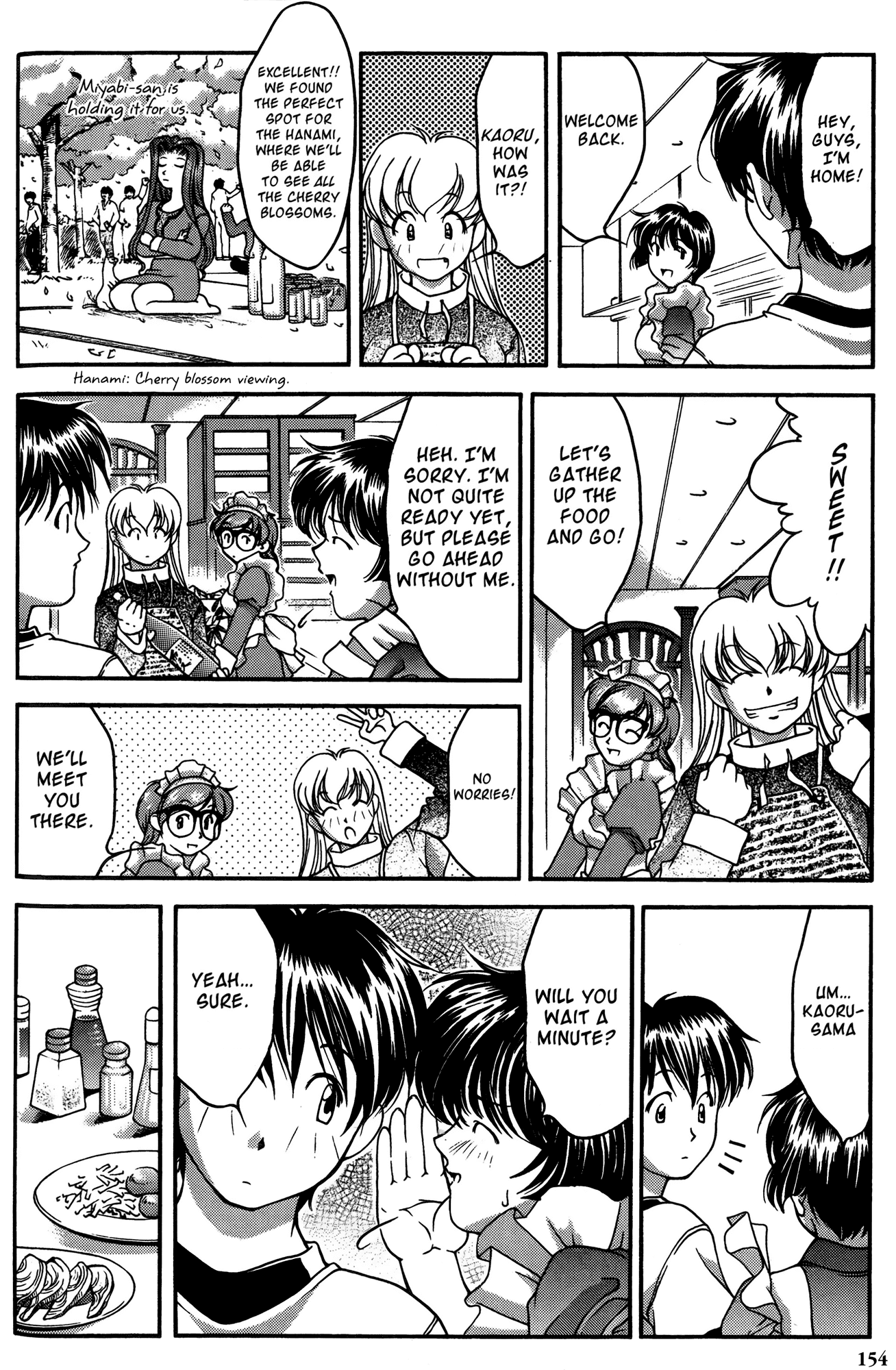 Ai Yori Aoshi Chapter 27 page 6 - Chapter 27: Kazashigusa - Cherry Blossoms