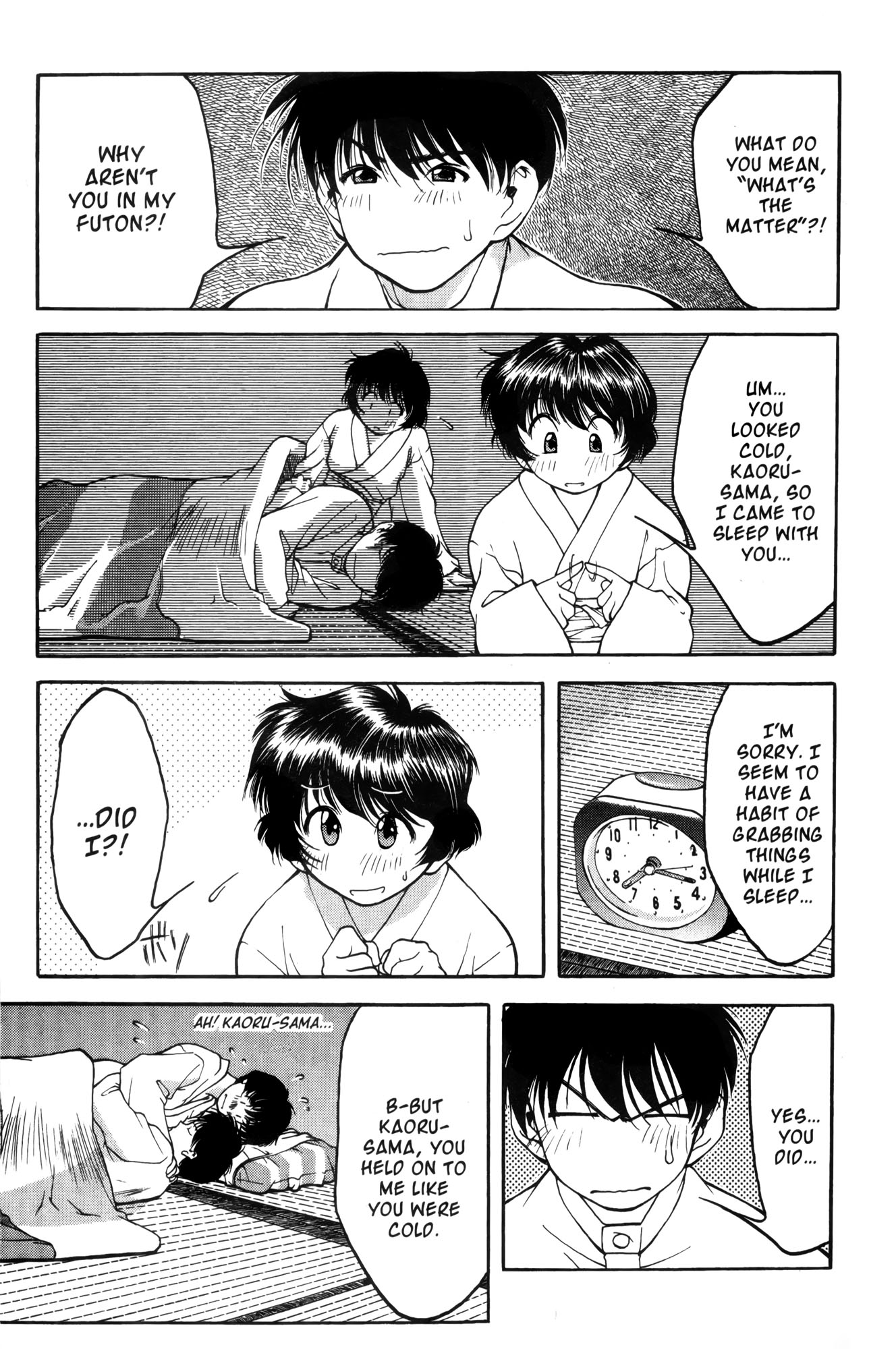 Ai Yori Aoshi Chapter 3 page 19 - Chapter 3: Shitone : Bedding