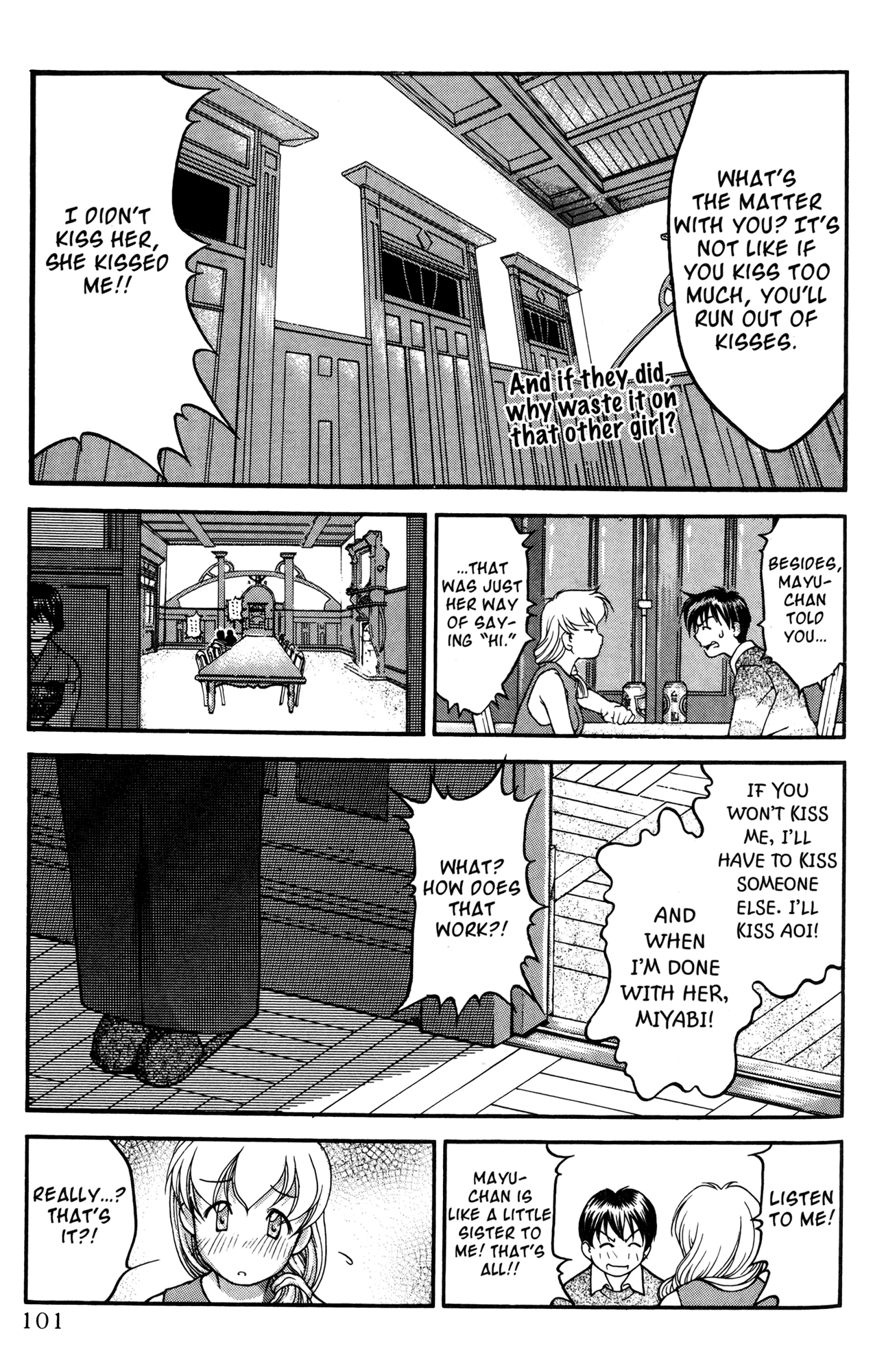 Ai Yori Aoshi Chapter 34 page 11 - Chapter 34: Seppun - Kiss