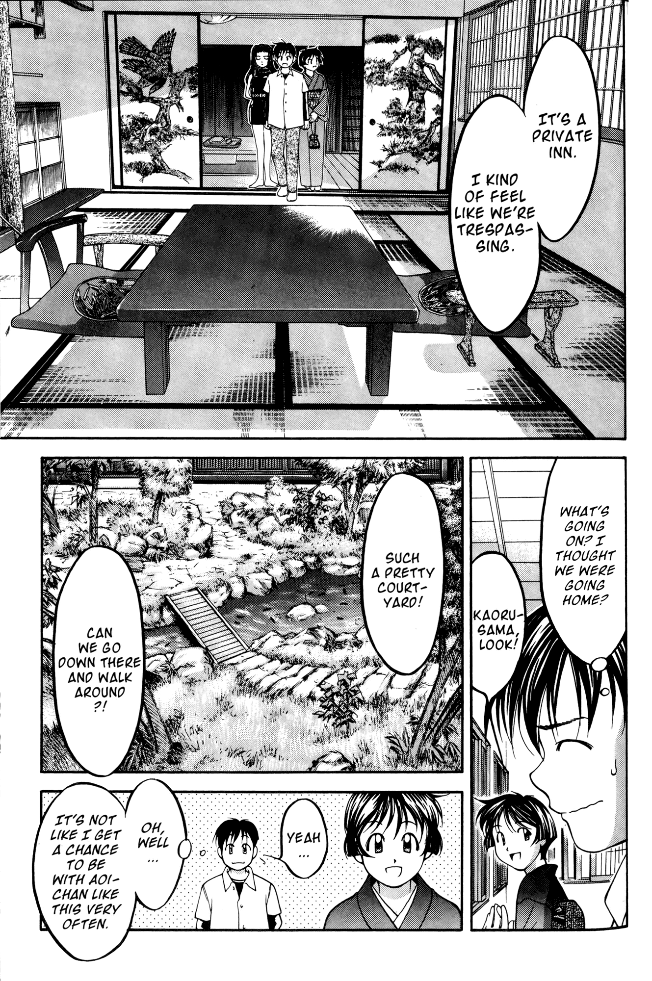 Ai Yori Aoshi Chapter 50 page 3 - Chapter 50: On'you - Kindly Face
