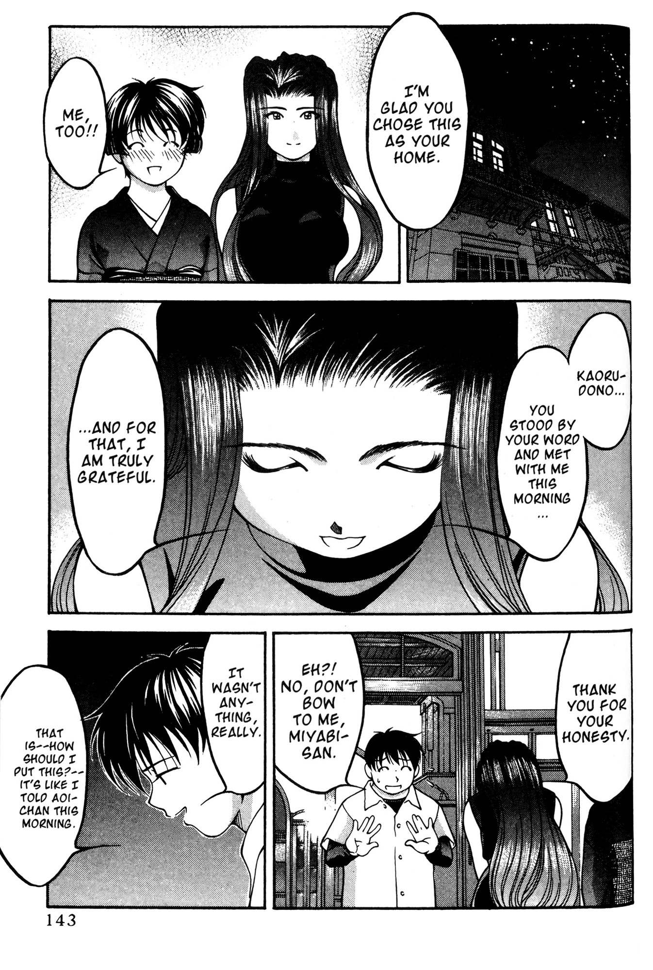Ai Yori Aoshi Chapter 53 page 13 - Chapter 53: Ieji - The Road Home