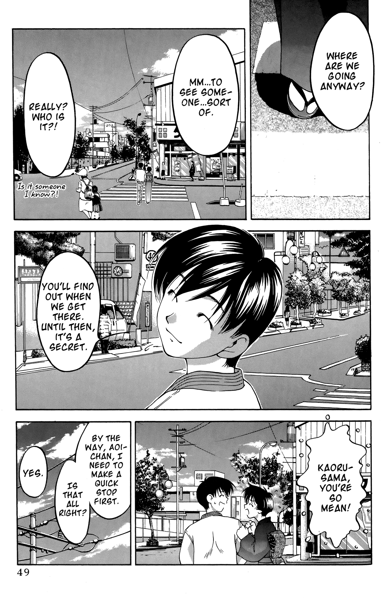 Ai Yori Aoshi Chapter 63 page 3 - Chapter 63: Shuukaidou - Begonia