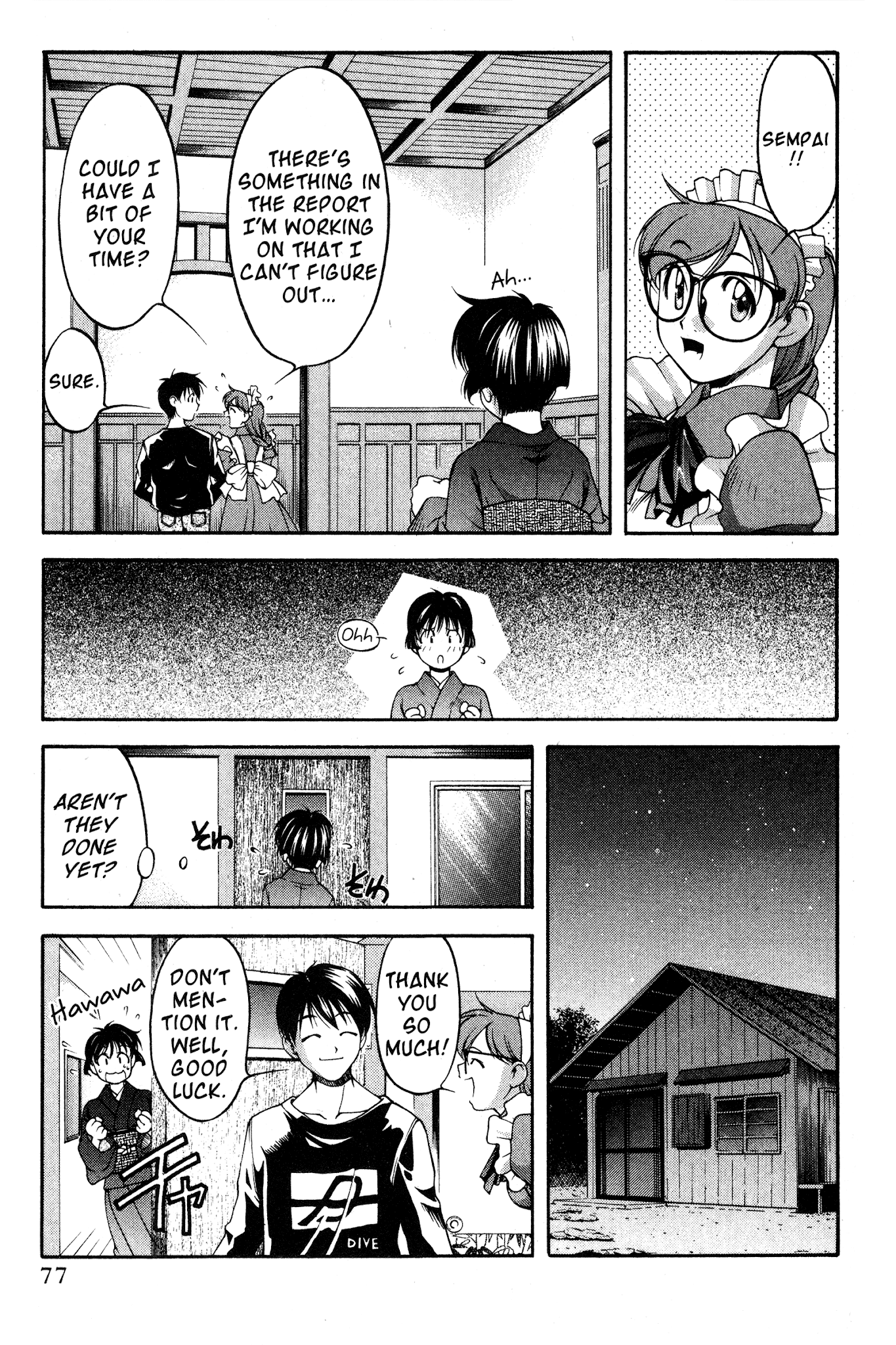 Ai Yori Aoshi Chapter 71 page 11 - Chapter 71: Yokorenbo - Illicit Love