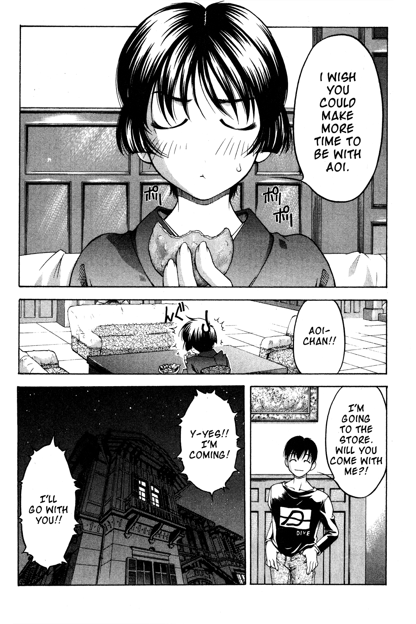 Ai Yori Aoshi Chapter 71 page 14 - Chapter 71: Yokorenbo - Illicit Love