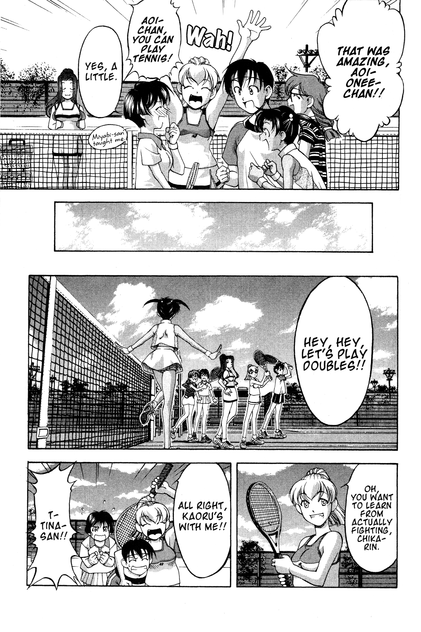 Ai Yori Aoshi Chapter 73 page 11 - Chapter 73: Teikyuu - Tennis