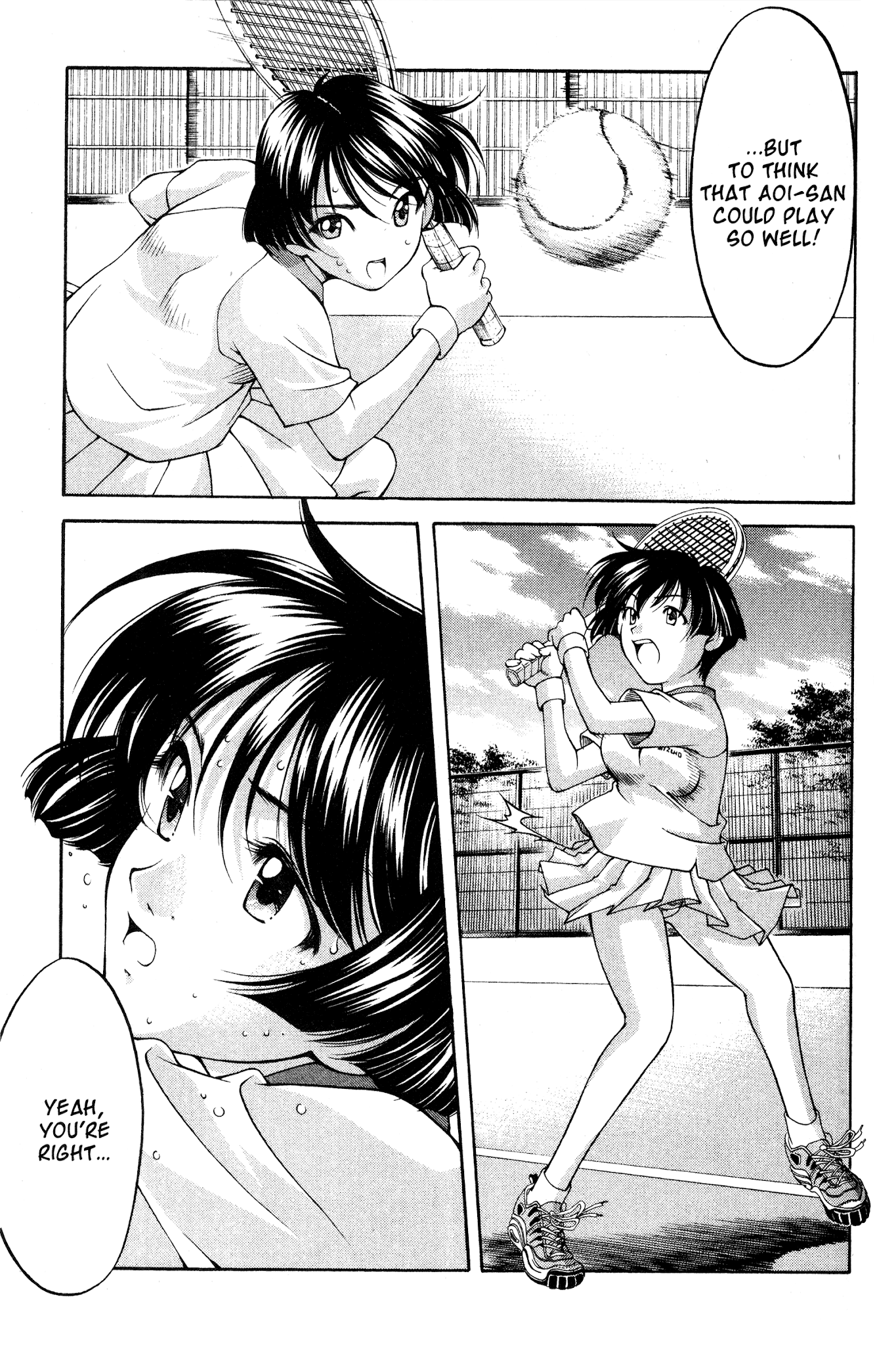 Ai Yori Aoshi Chapter 73 page 17 - Chapter 73: Teikyuu - Tennis