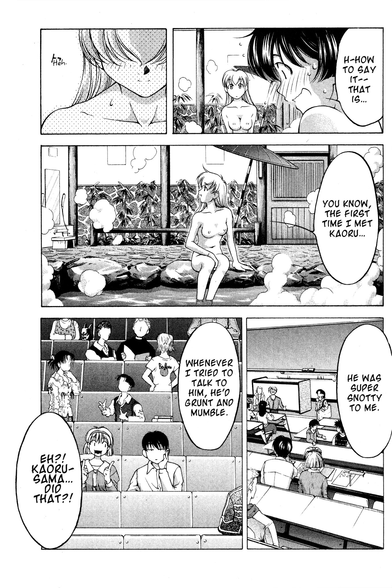 Ai Yori Aoshi Chapter 75 page 13 - Chapter 75: Hekigan - Blue Eyes