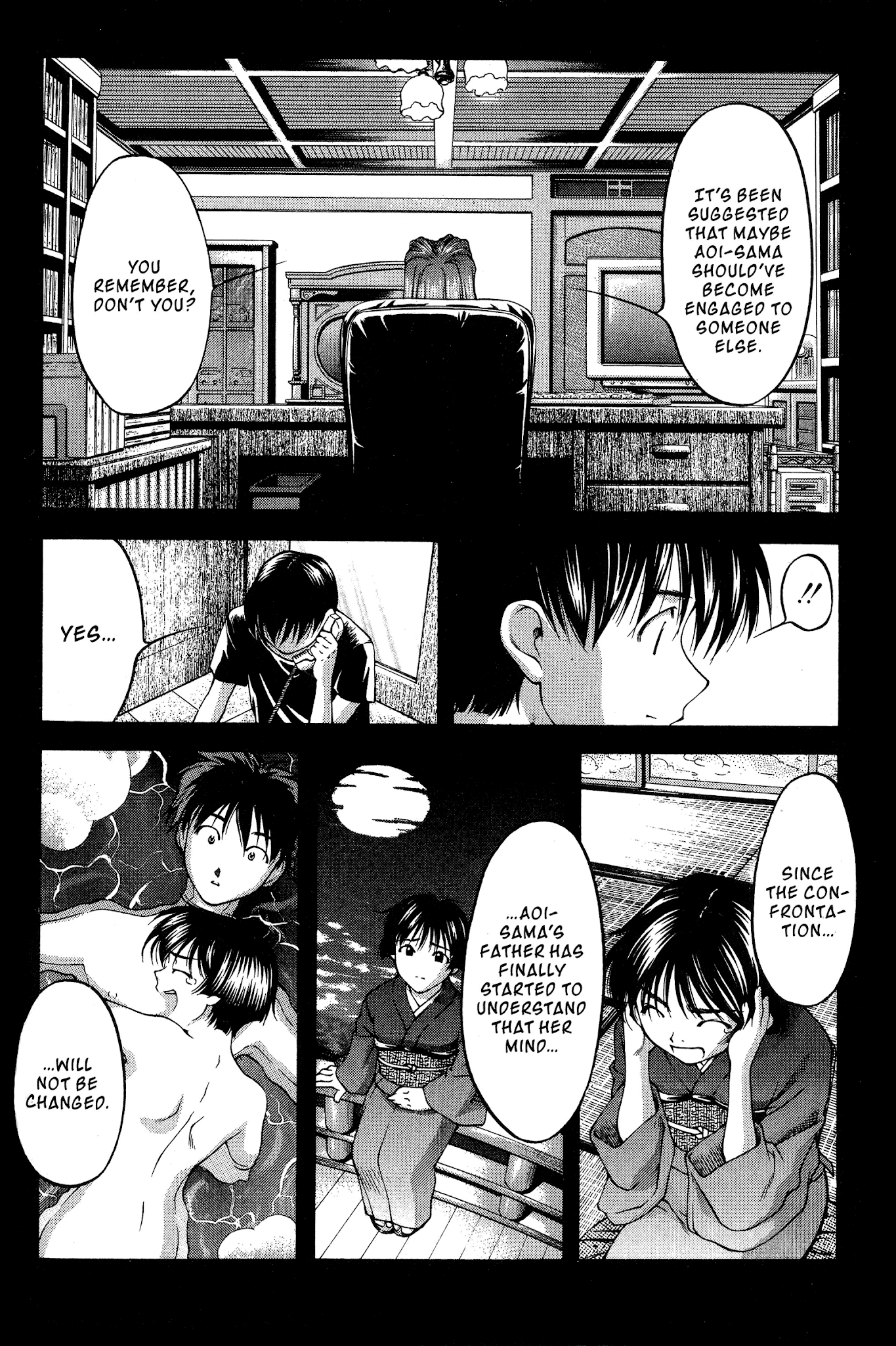 Ai Yori Aoshi Chapter 79 page 8 - Chapter 79: Uzuki - Pain