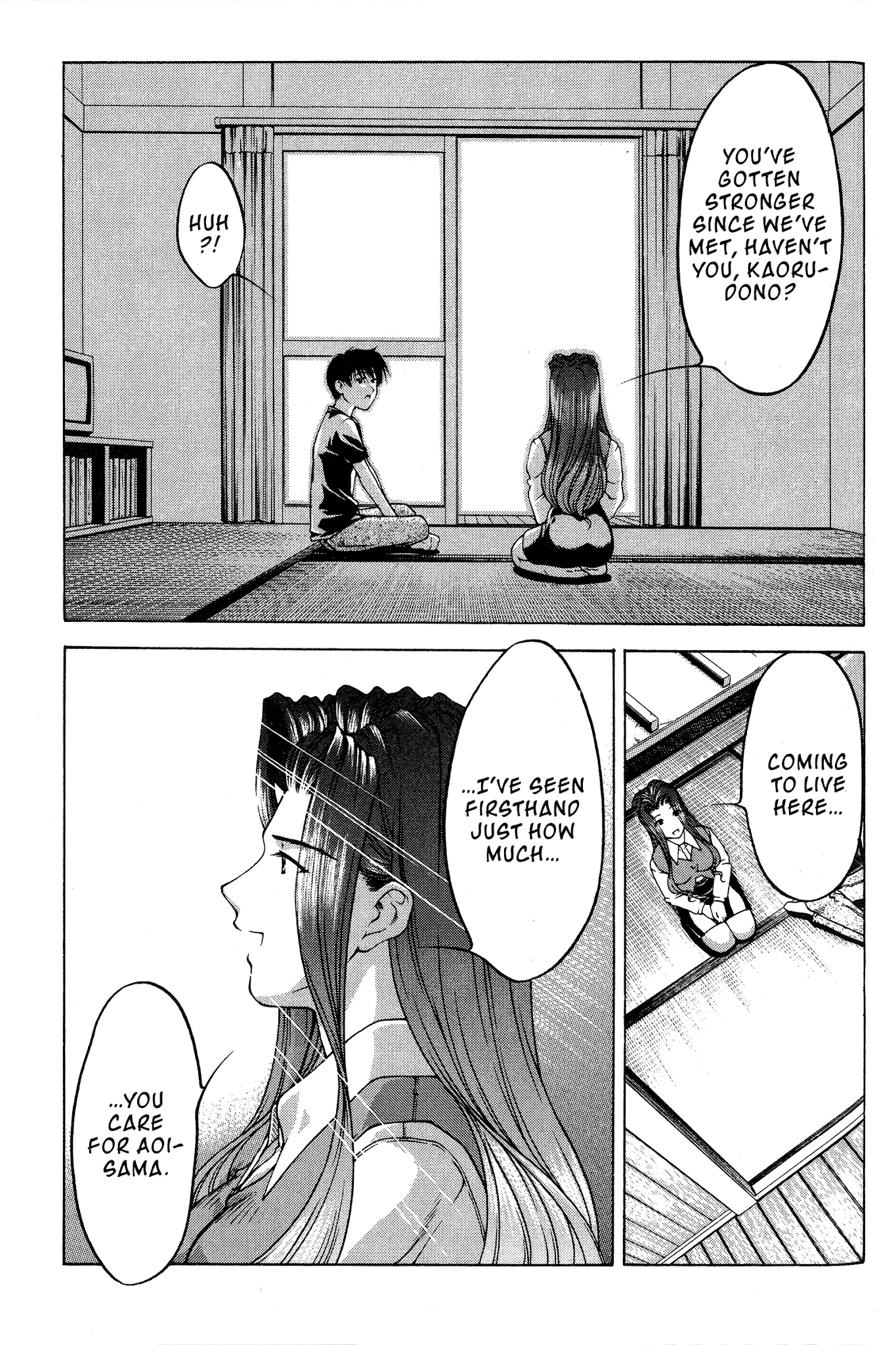 Ai Yori Aoshi Chapter 80 page 11 - Chapter 80: Tsukuhiyo - Endless Night