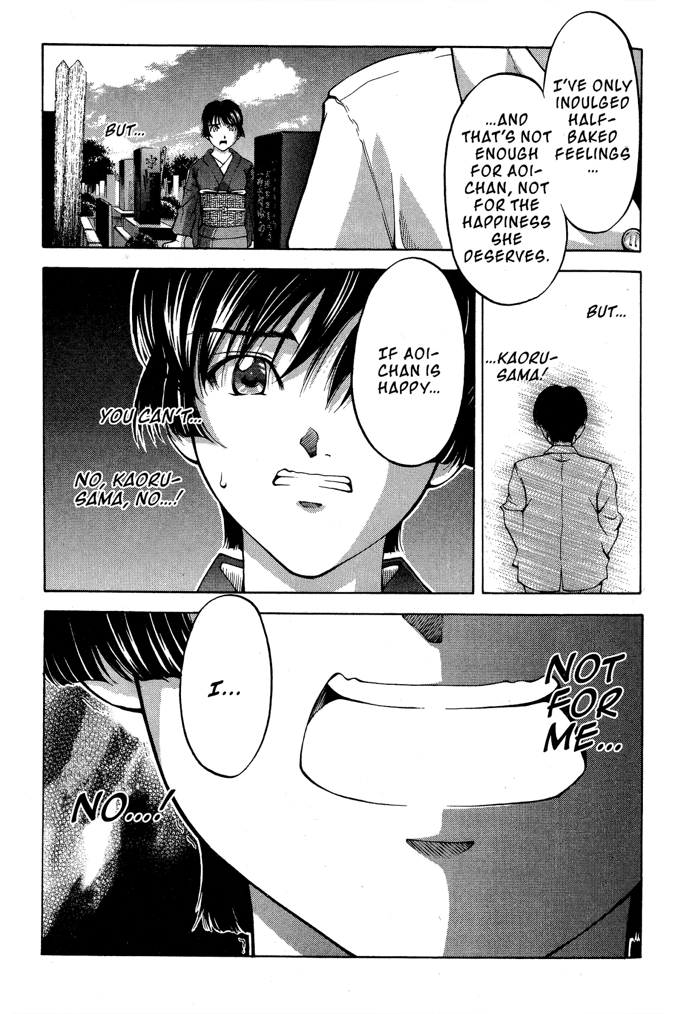 Ai Yori Aoshi Chapter 83 page 17 - Chapter 83: Adashino - Grave