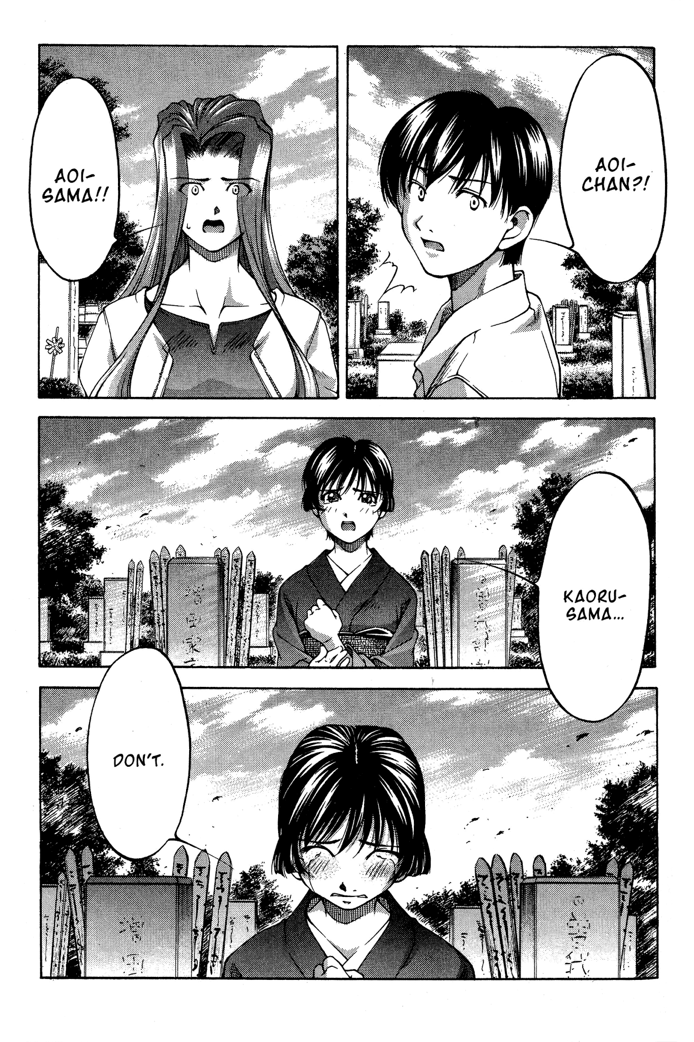 Ai Yori Aoshi Chapter 83 page 19 - Chapter 83: Adashino - Grave