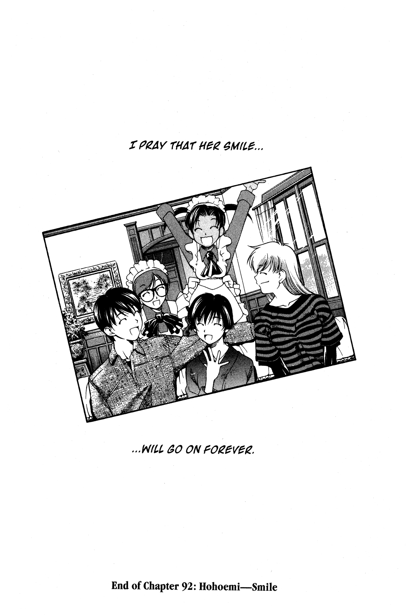 Ai Yori Aoshi Chapter 92 page 20 - Chapter 92: Hohoemi - Smile
