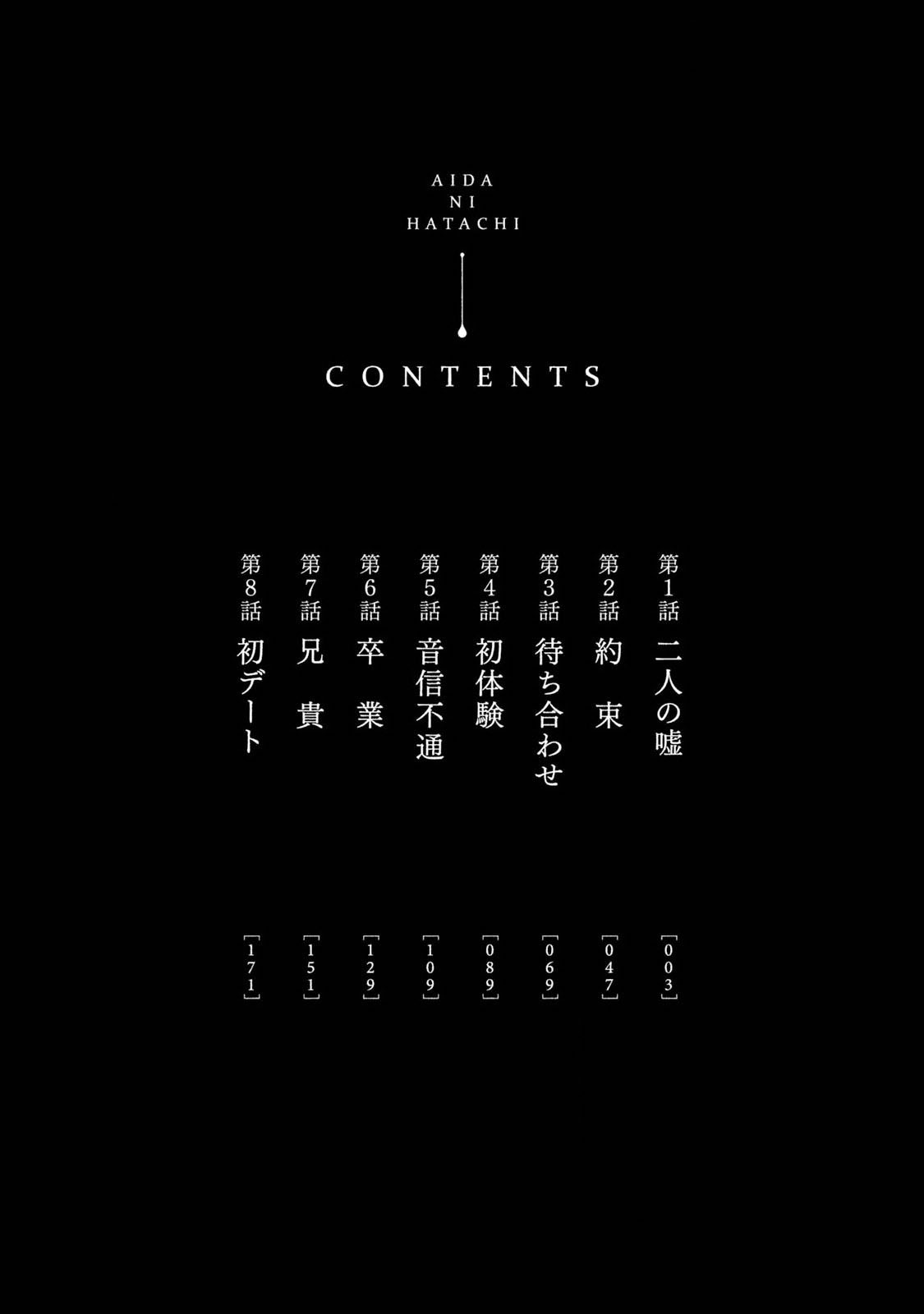 Aida ni Hatachi Chapter 1 page 4 - Chapter 1: A Lie of Two